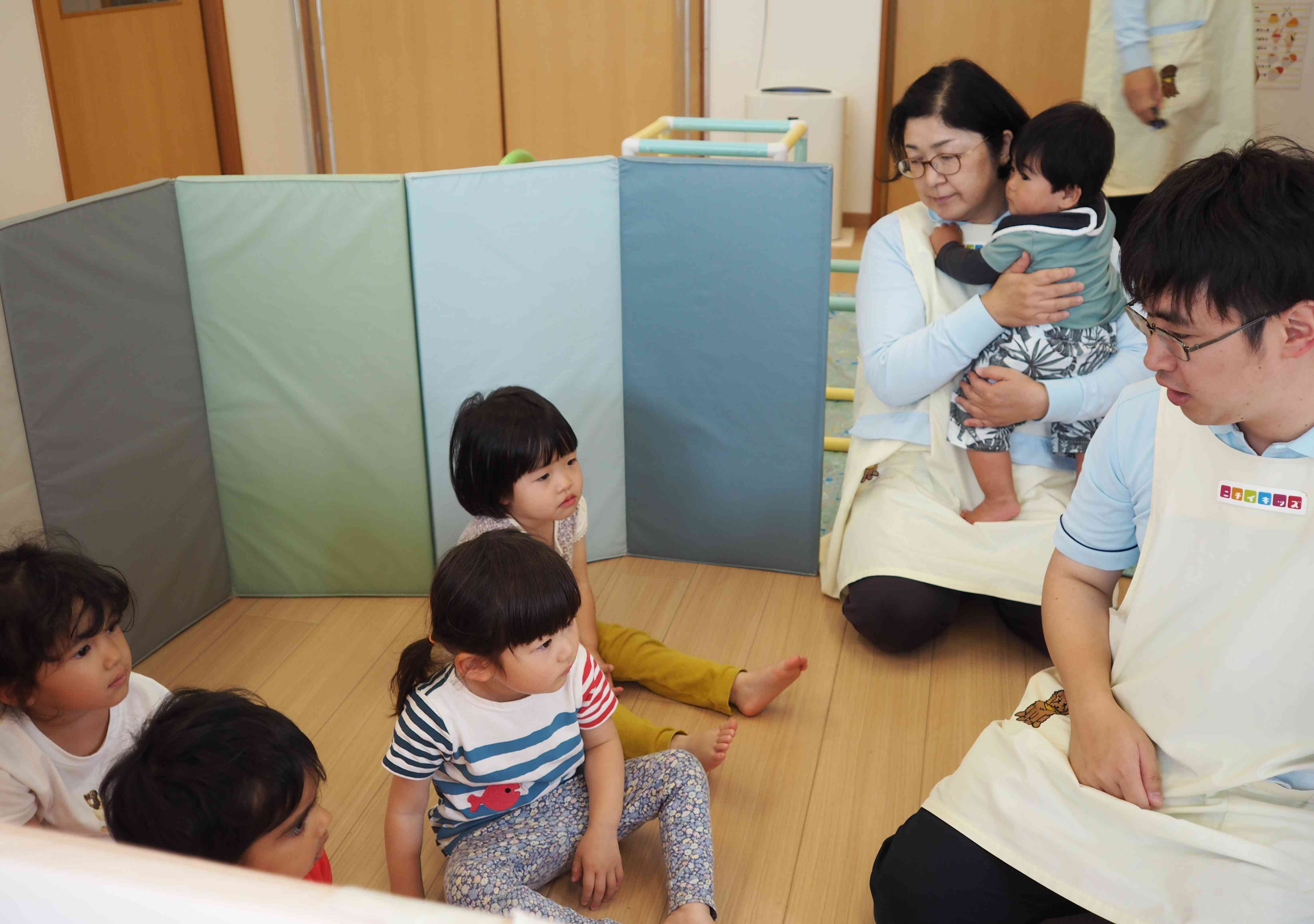 みんな集中してお話を聞きました