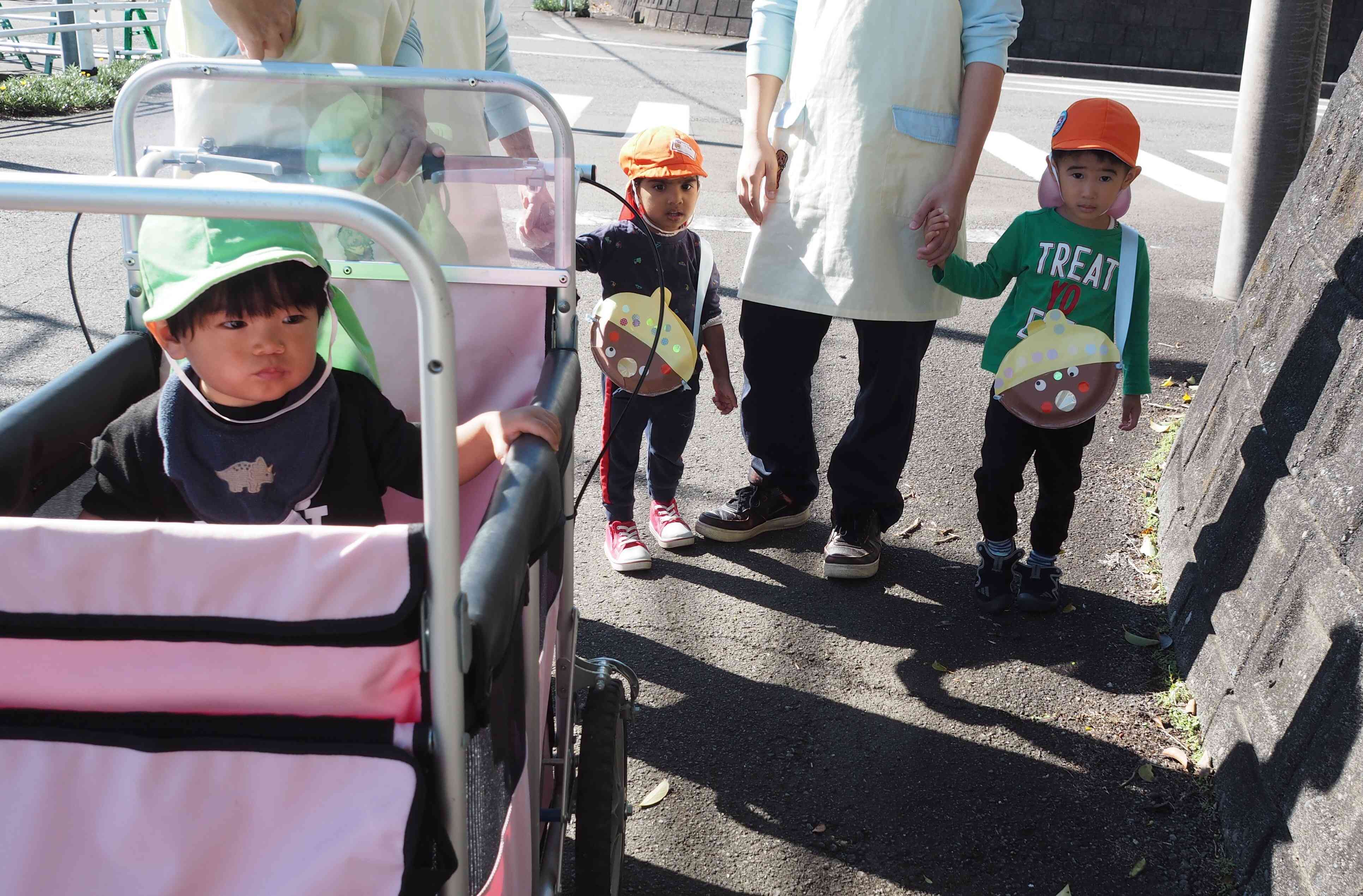 待ちに待ったどんぐり拾い