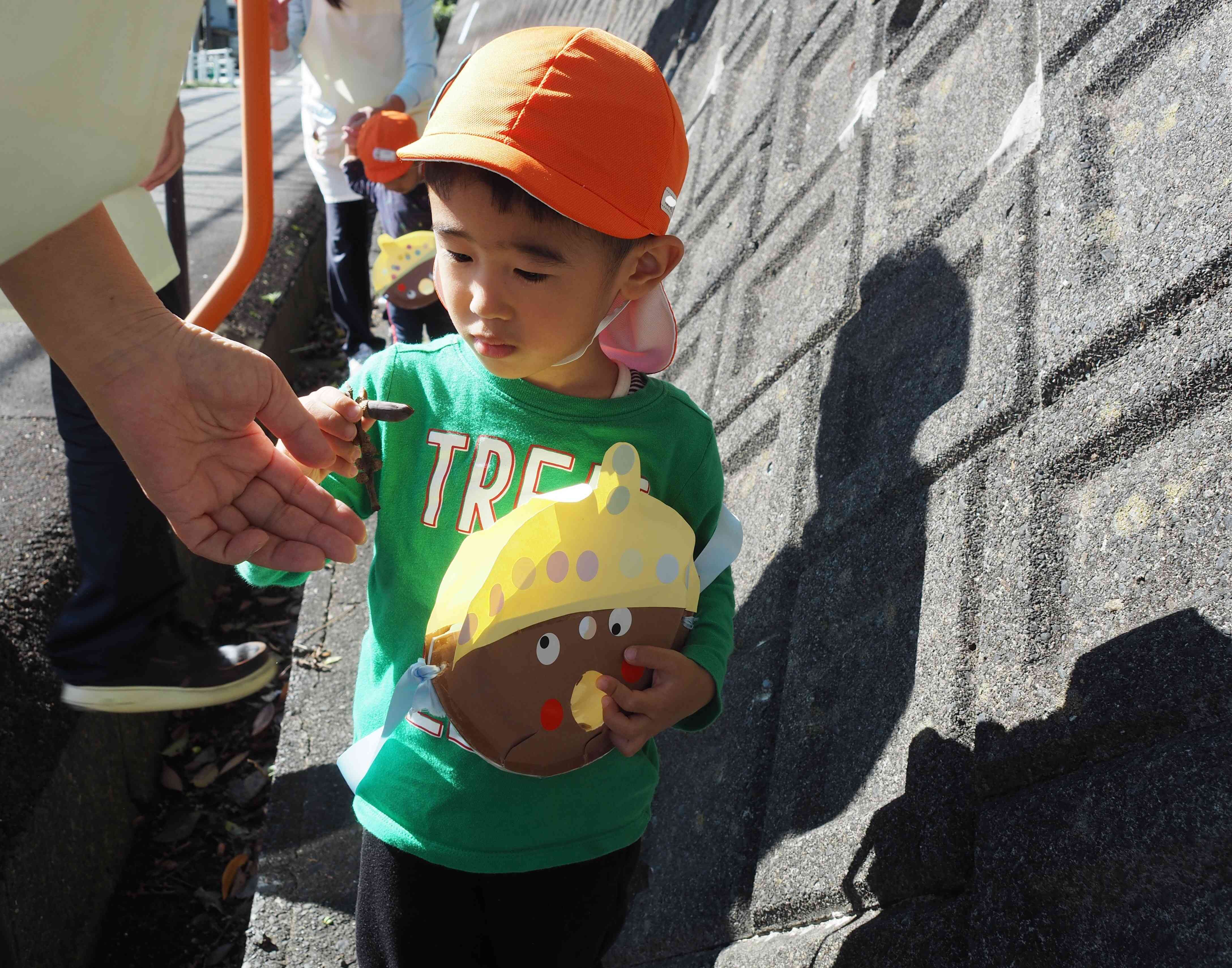 どんぐり見つけた