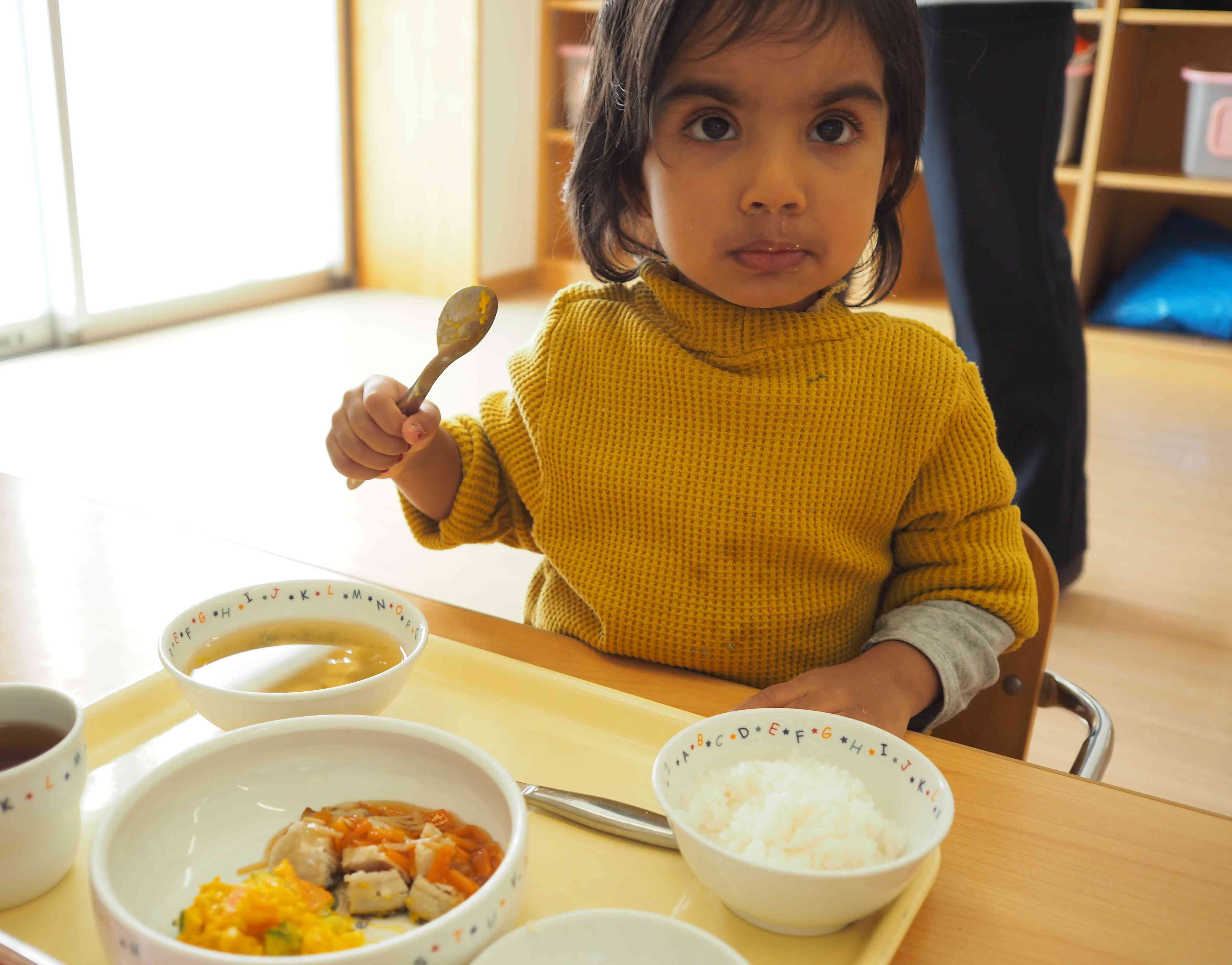 さわらの野菜餡かけ