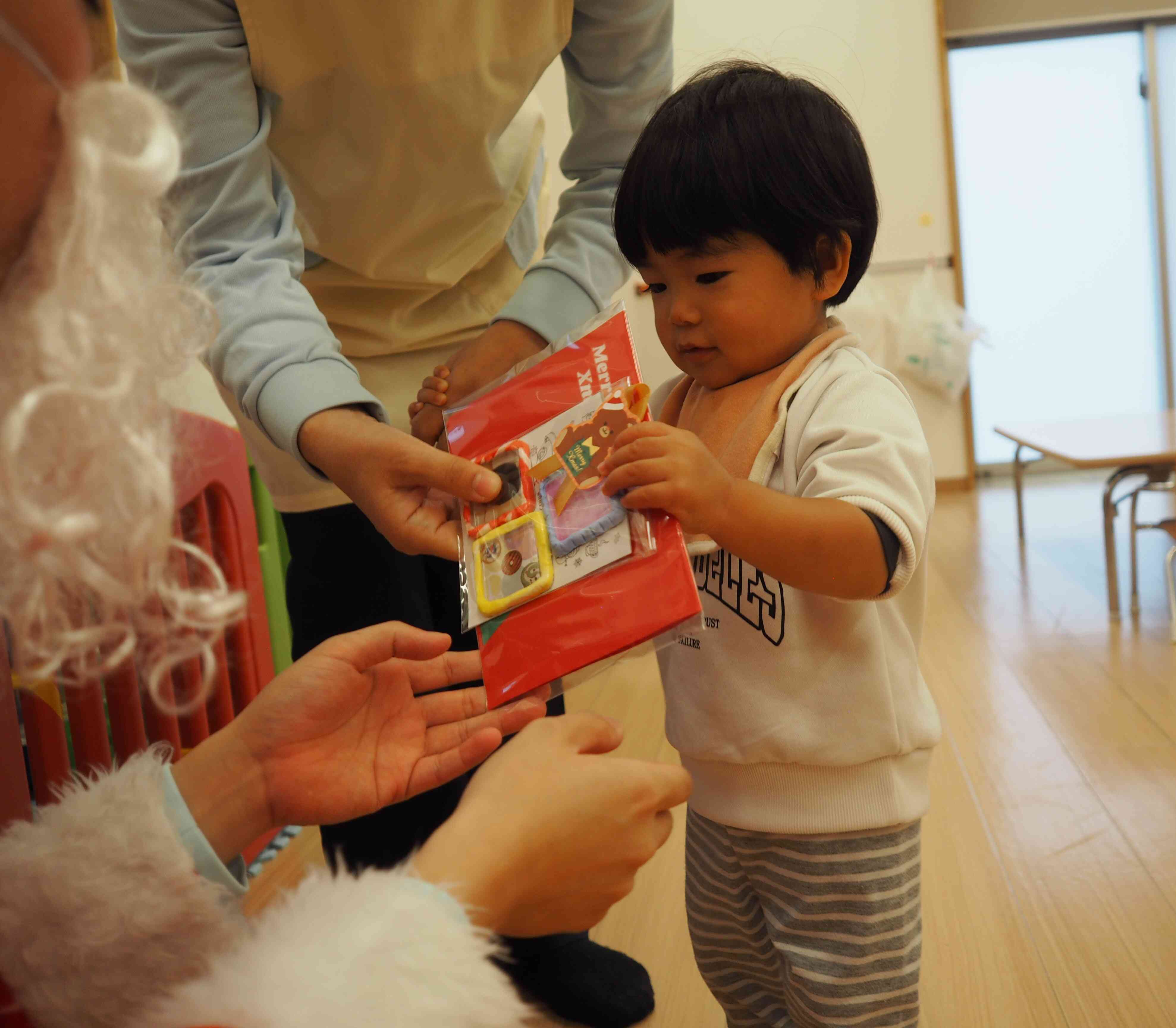 サンタさんからもらったよ