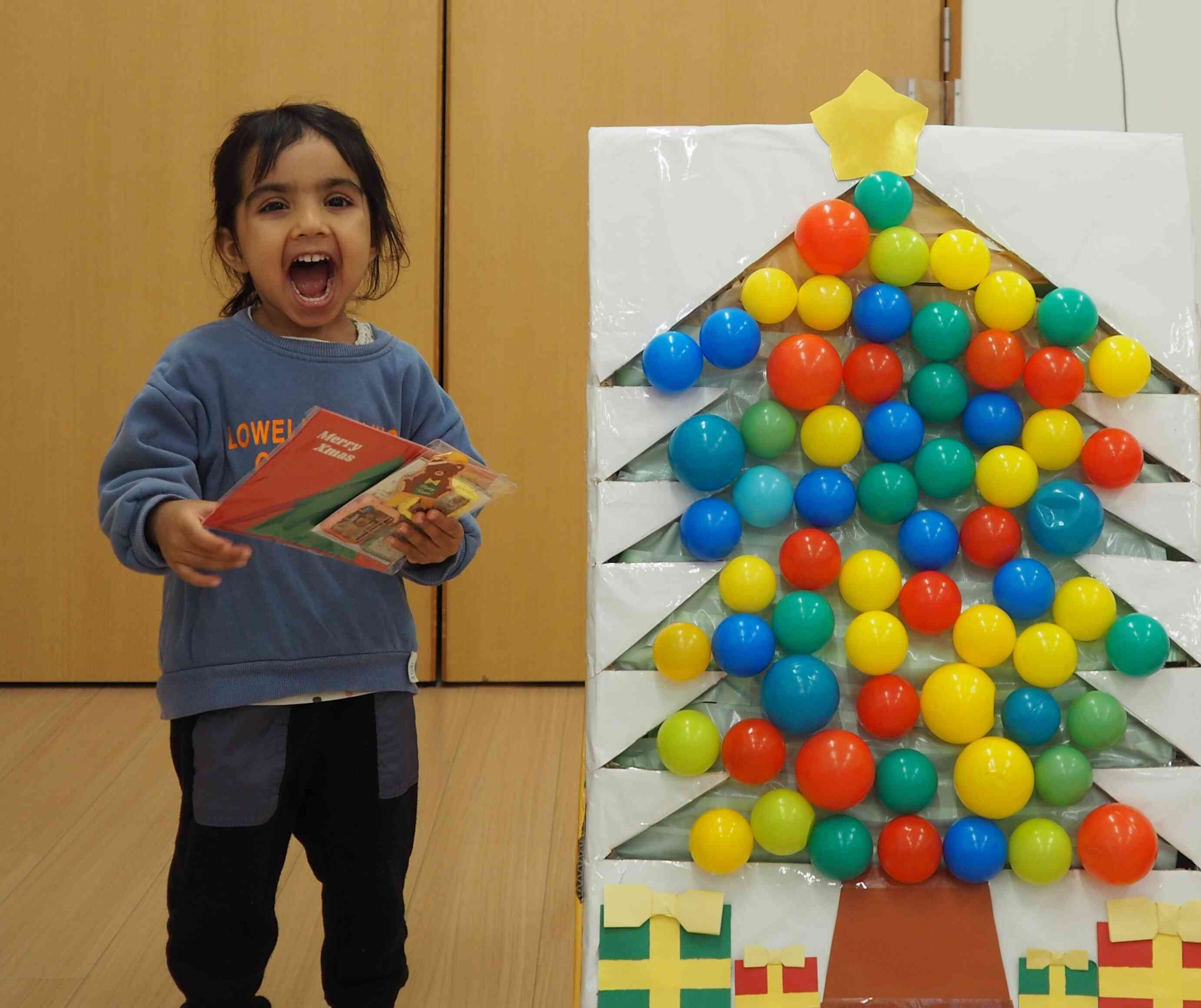 クリスマスツリーのゲーム