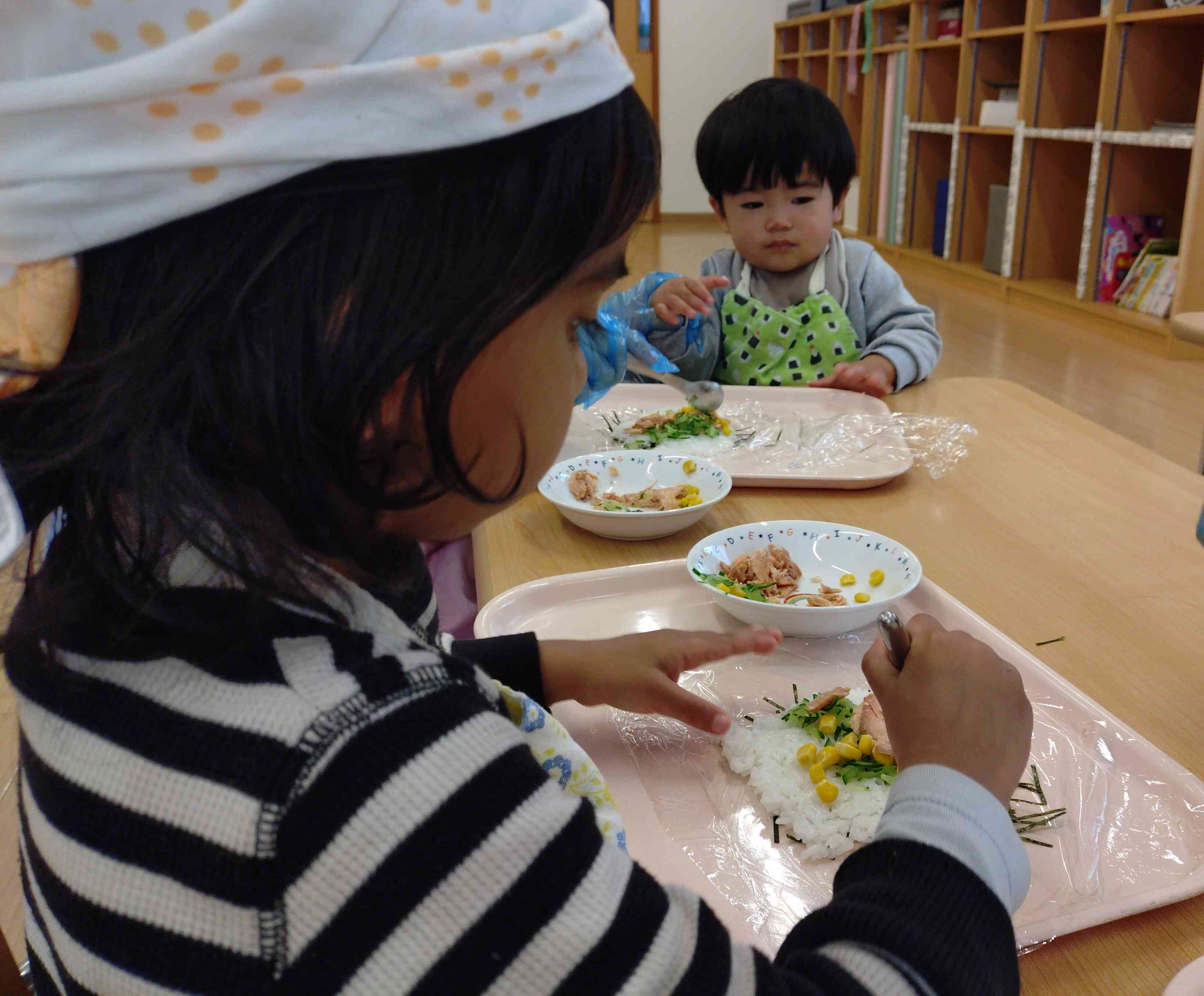 具はたっぷりのせたよ