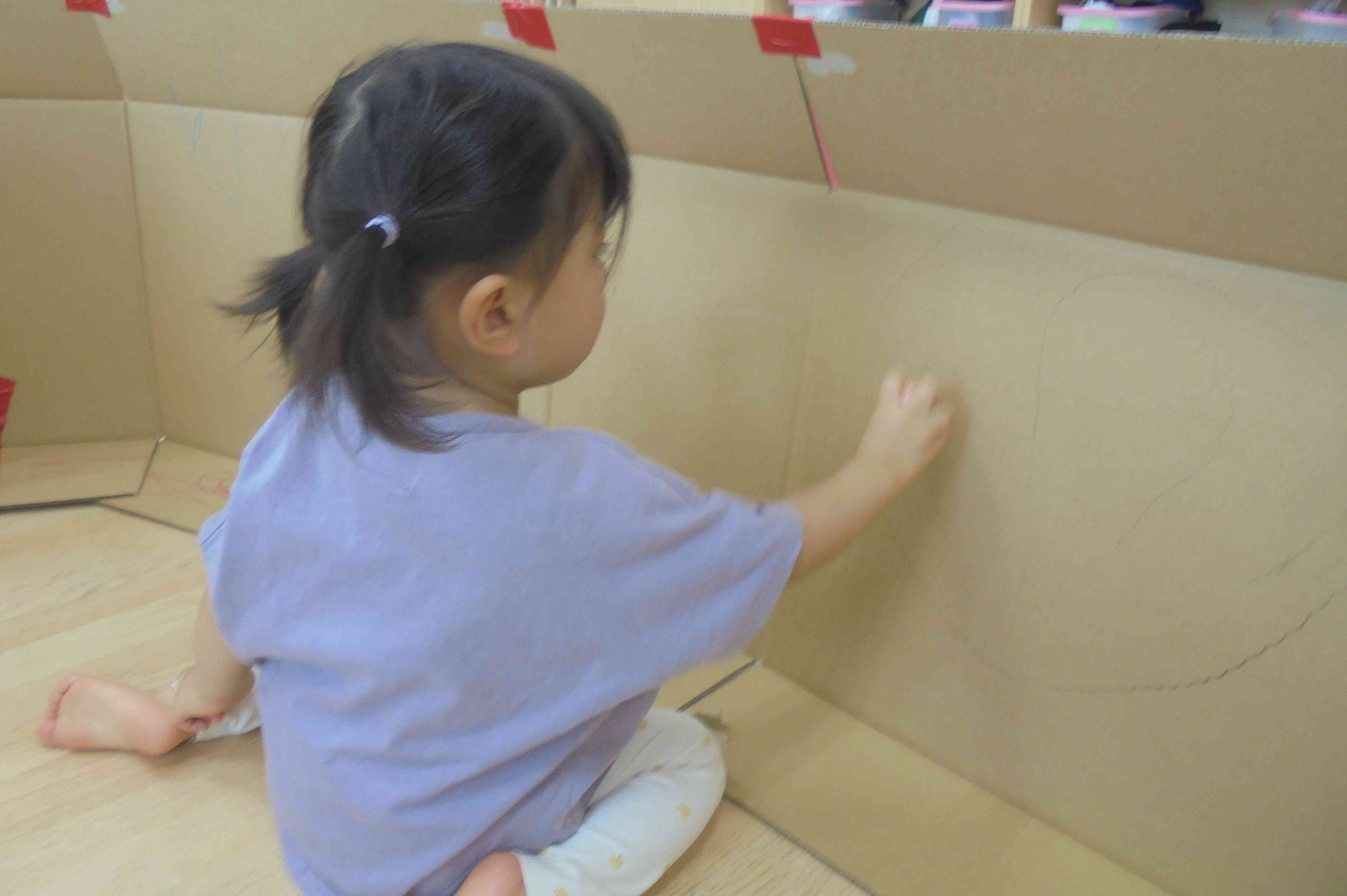 みんなで作ろう！（段ボール製作）