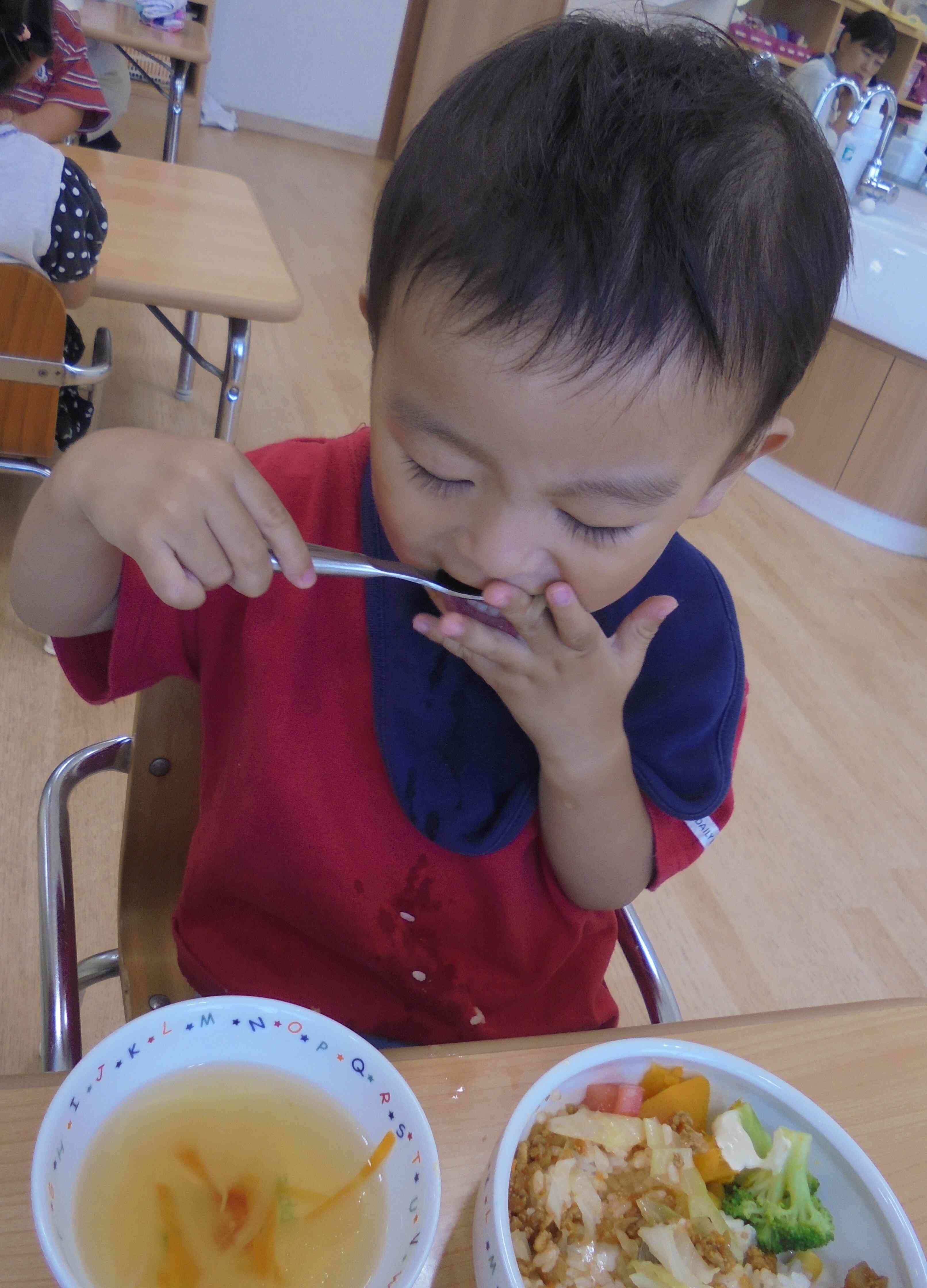 おいし～おいし～