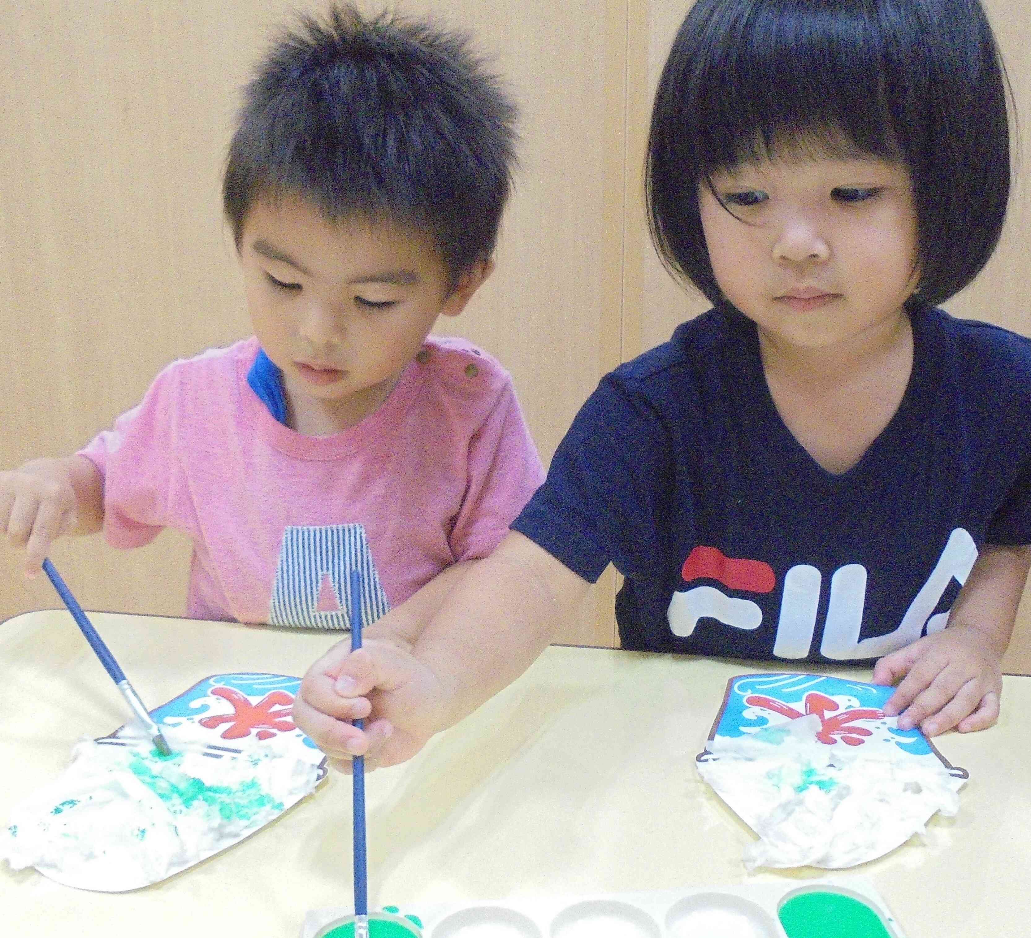 色塗りに集中