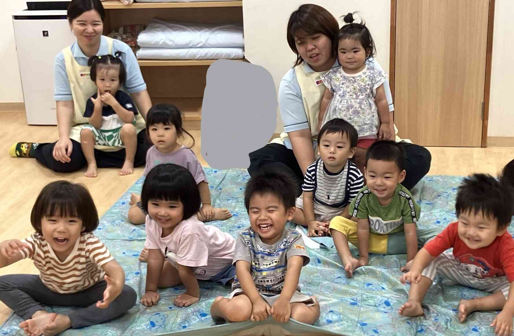 英語で１・２・３数えたよ！