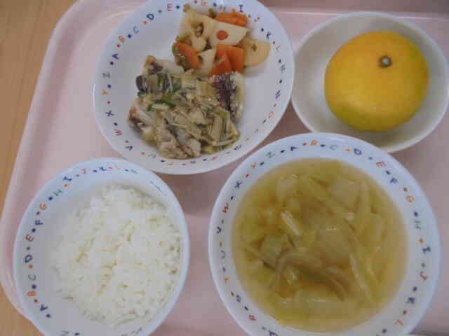 おいしい～れんこんさん！