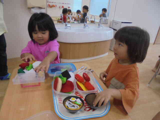 カラフル！配置もこだわり・・