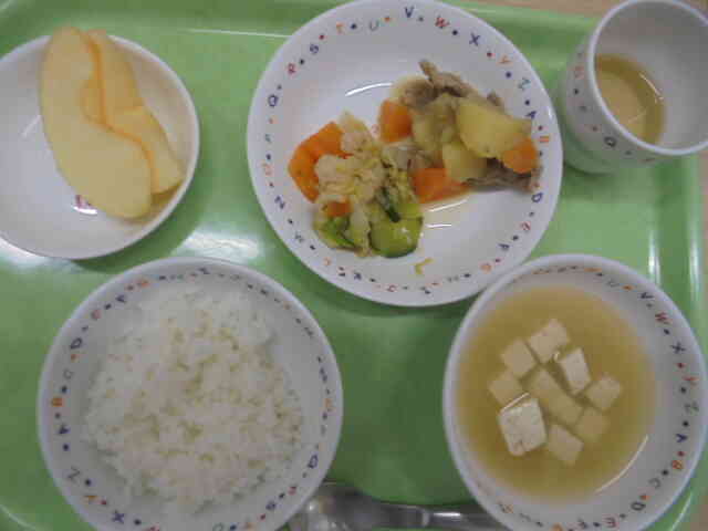 本日のメニュー（１２月５日）