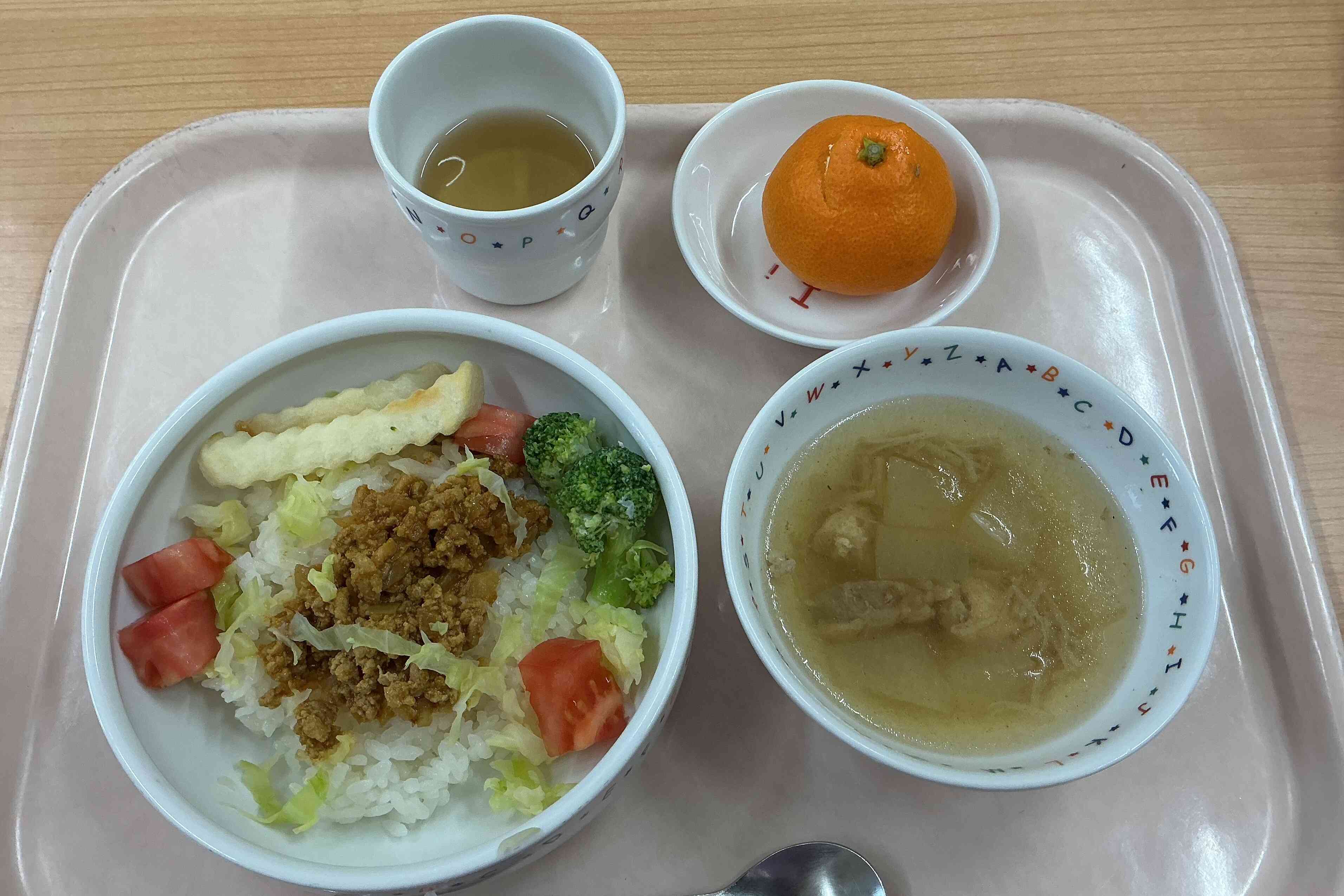 本日のメニュー（1月２８日）