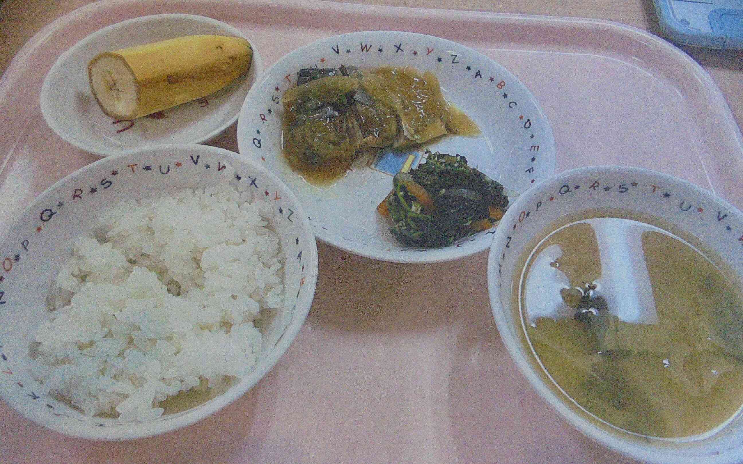 本日のメニュー（3月6日）