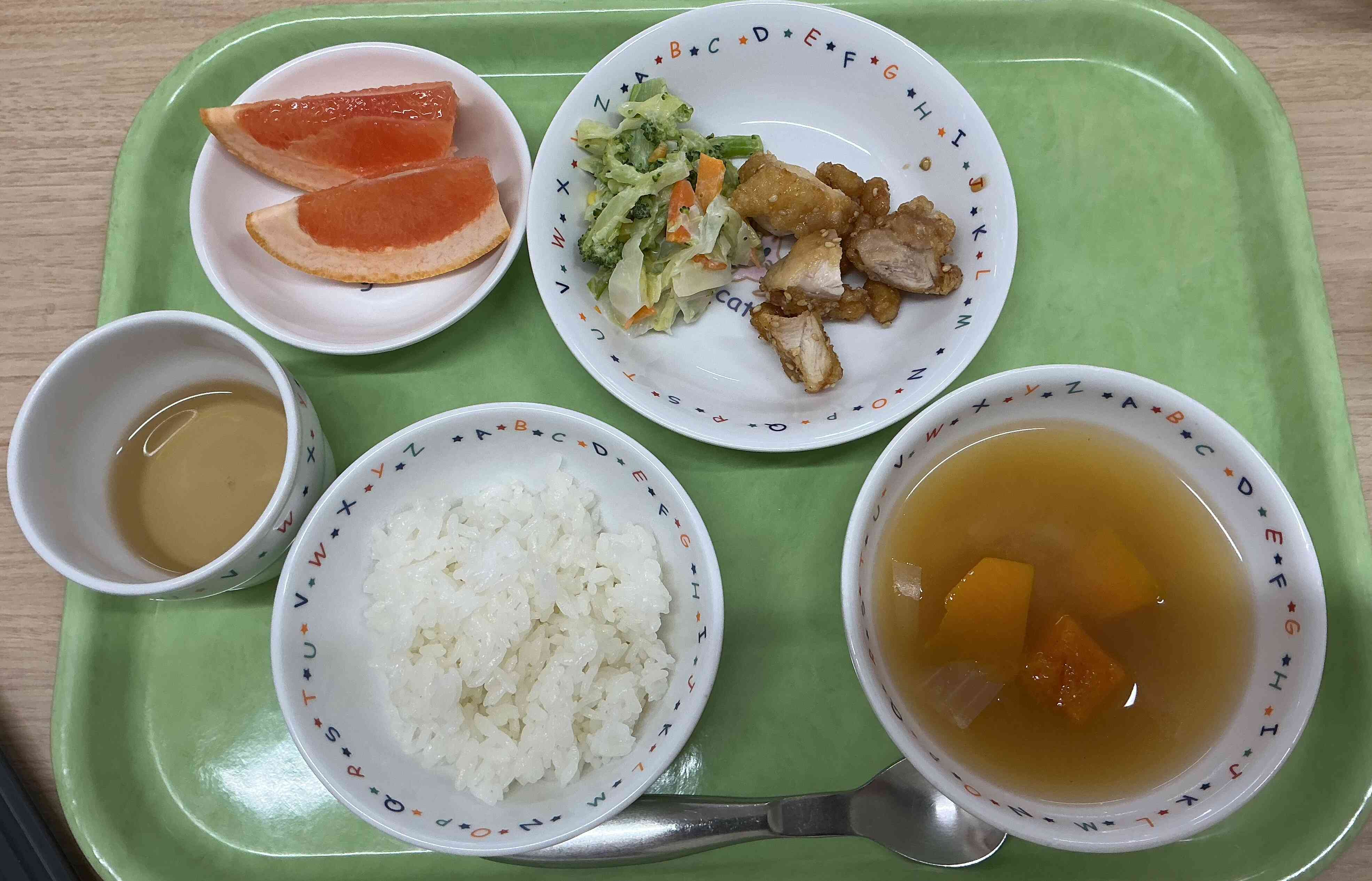 本日のメニュー（３月１０日）