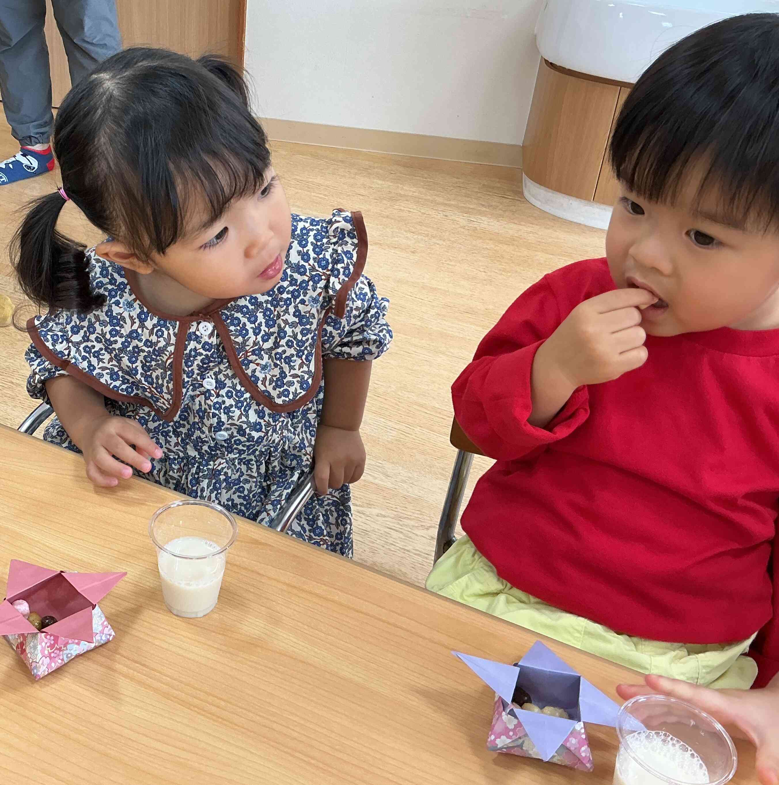 おいしい？初めての味・・