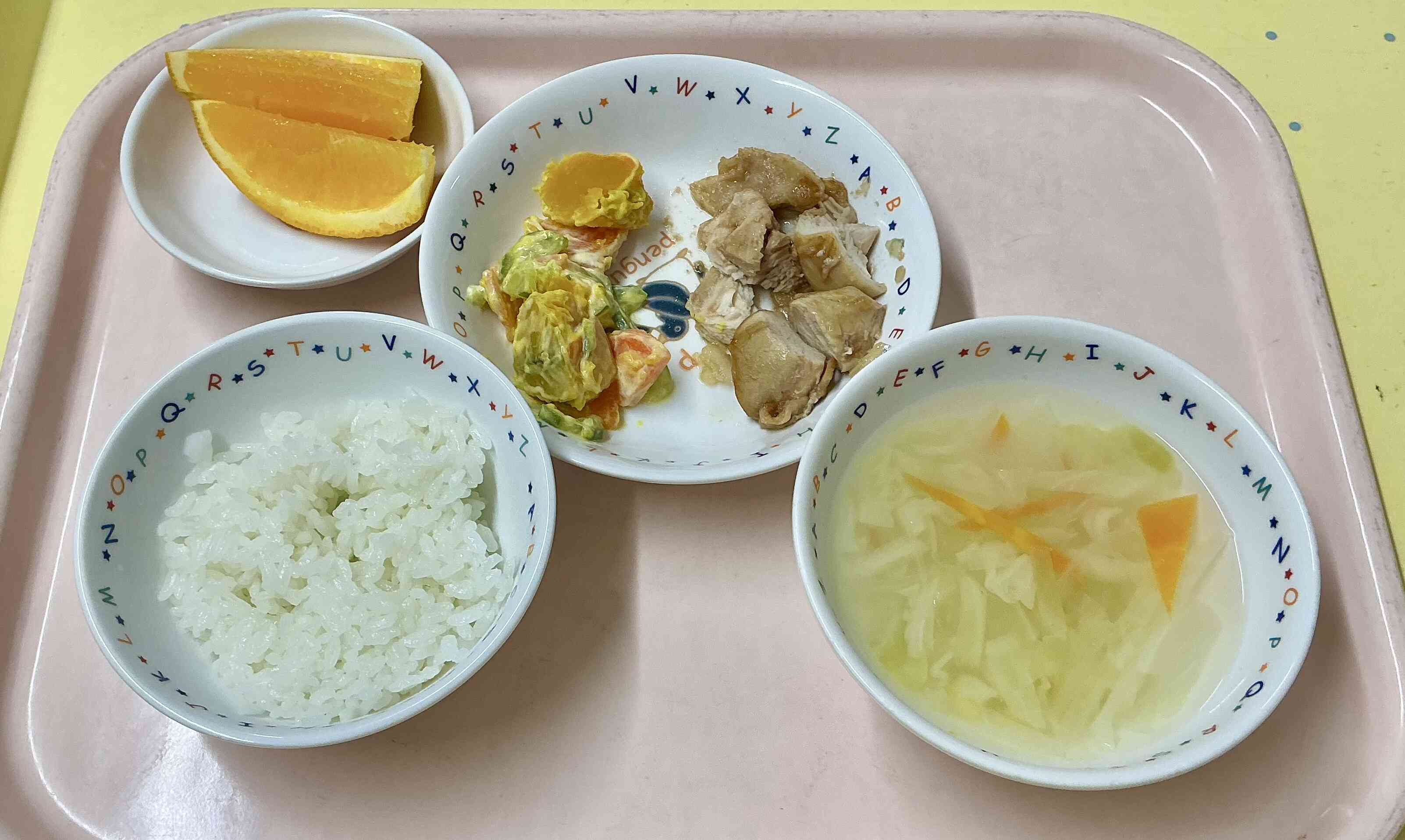 本日のメニュー（３月１２日）