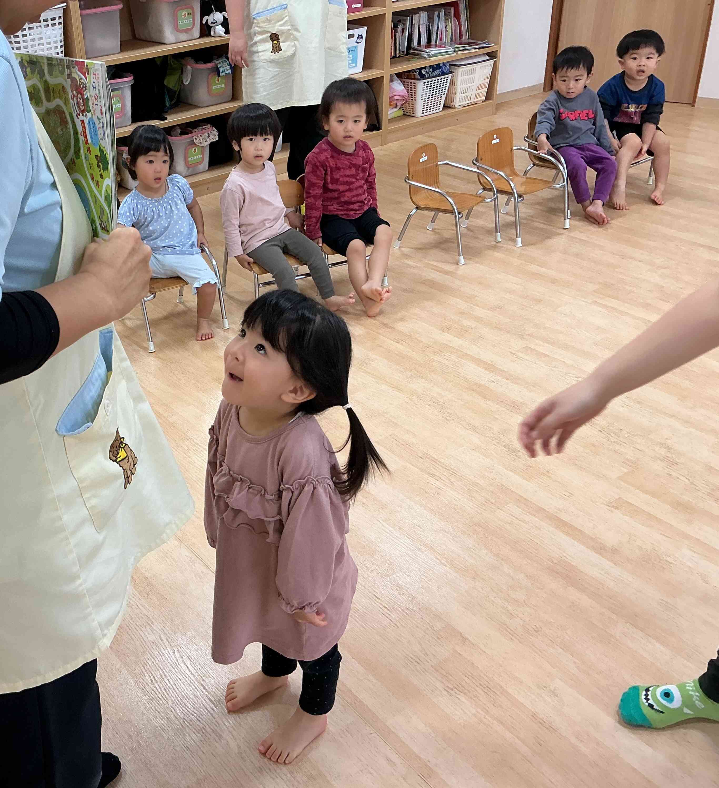 ワクワクして近づきすぎたり!