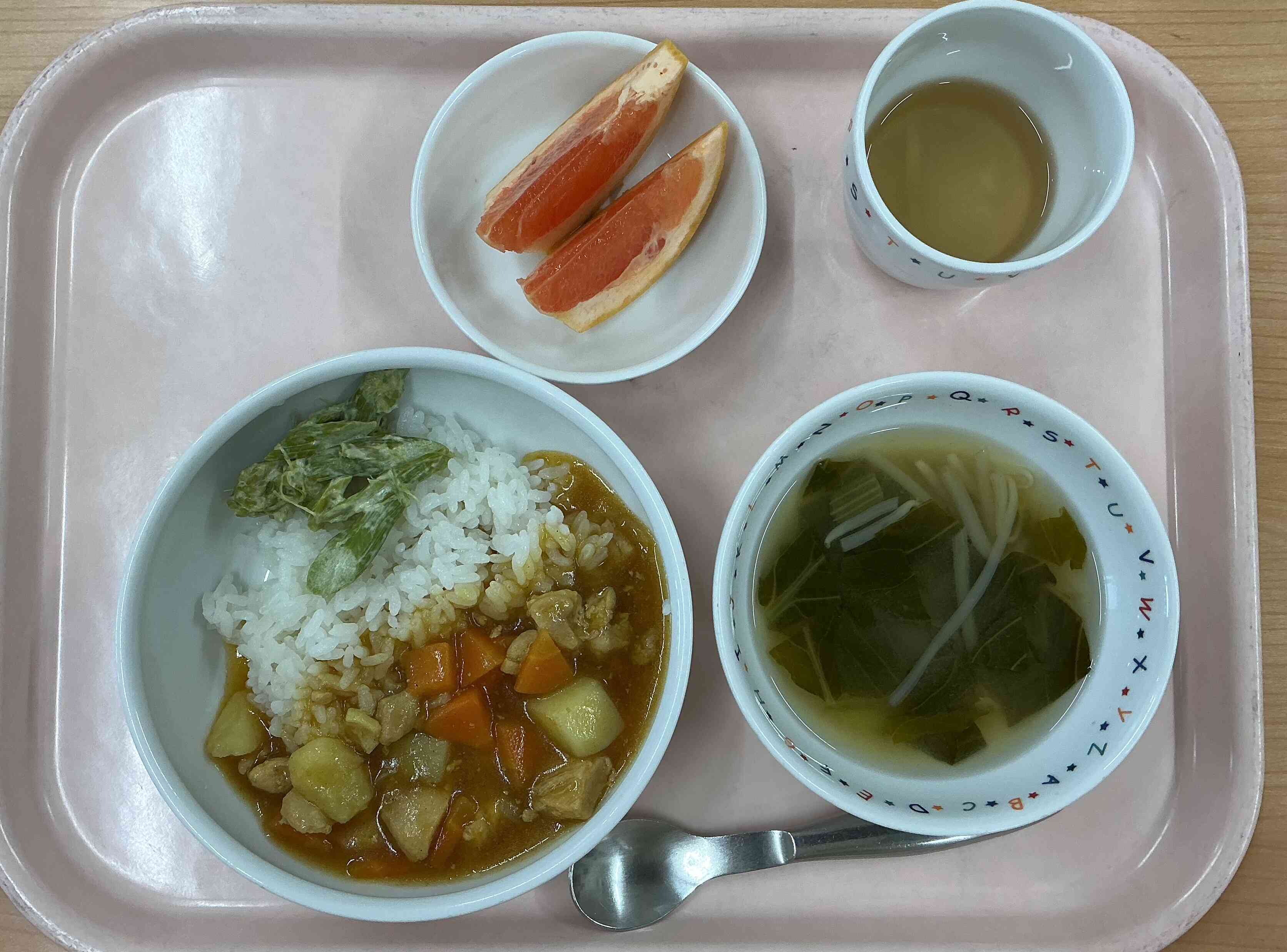 本日のメニュー（４月９日）