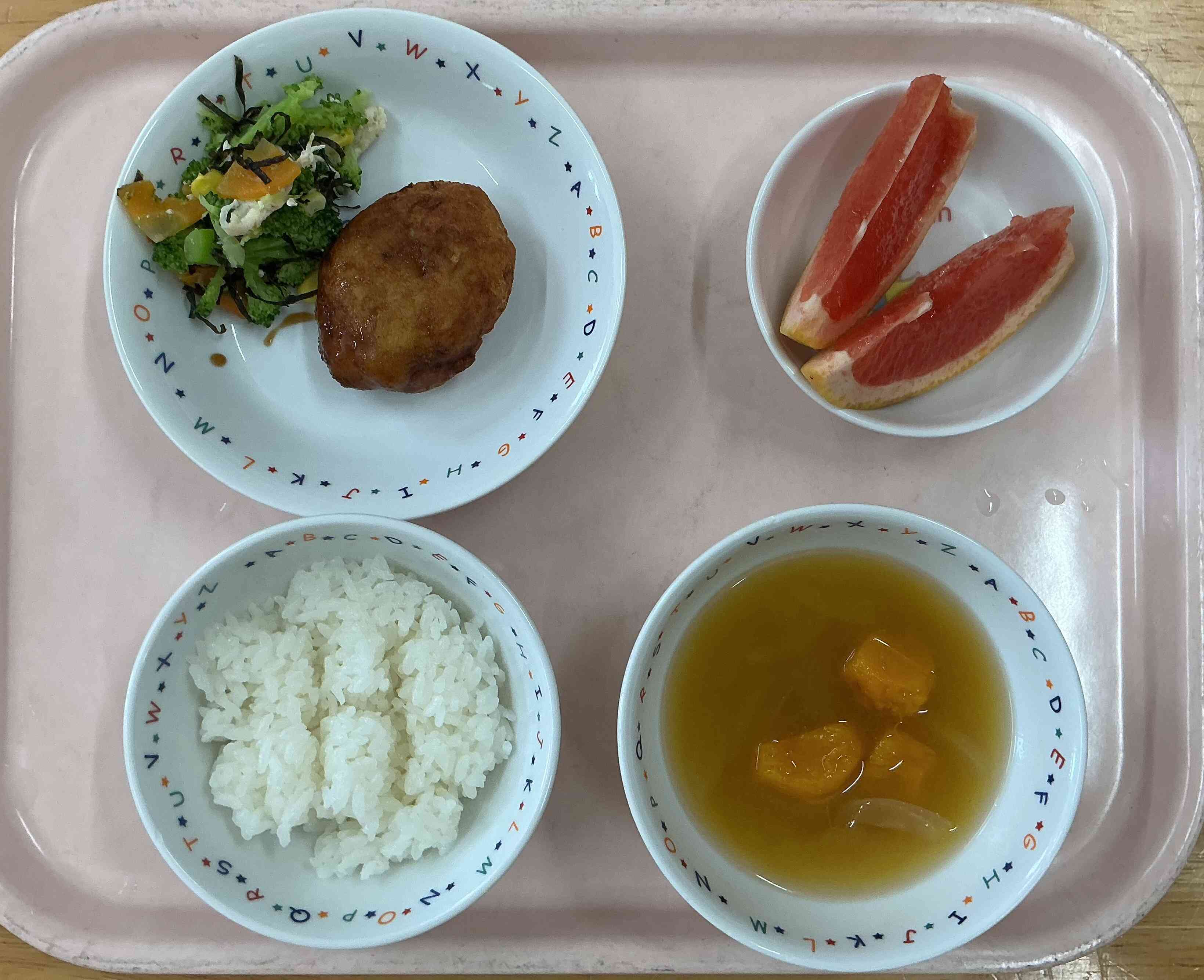 本日のメニュー（５月１５日）
