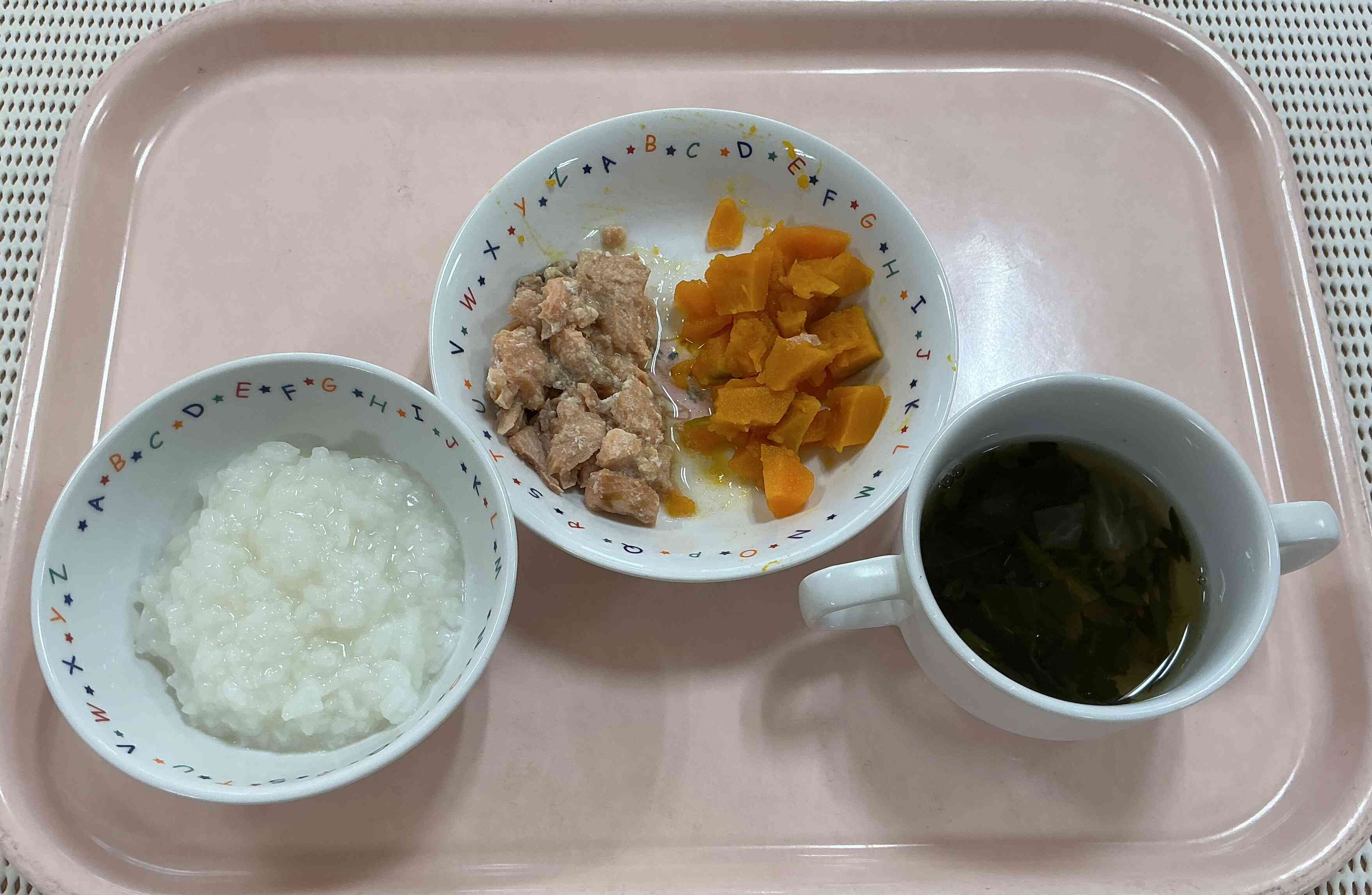 本日のメニュー（５月１９日）後期食