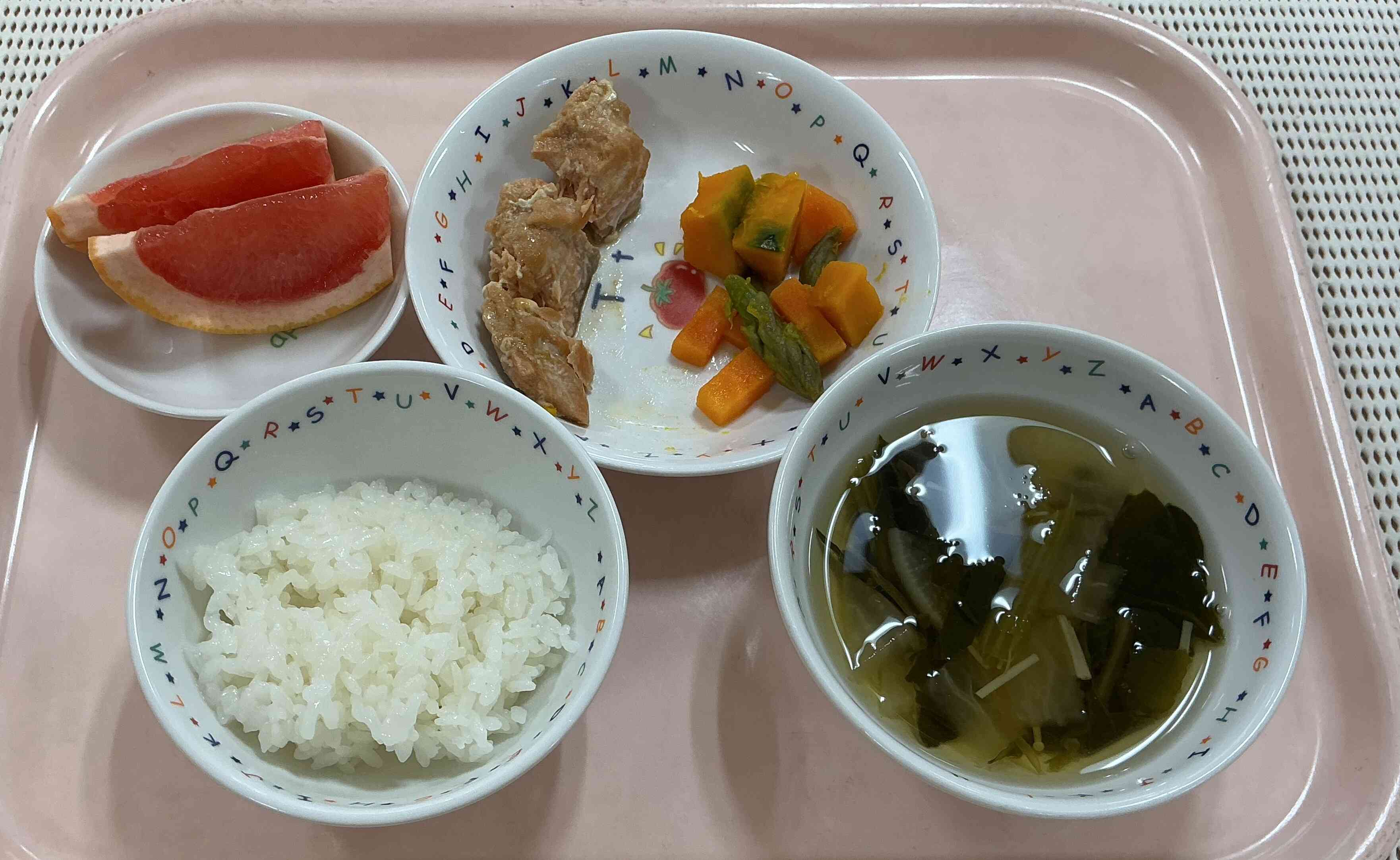 本日のメニュー（５月１９日）