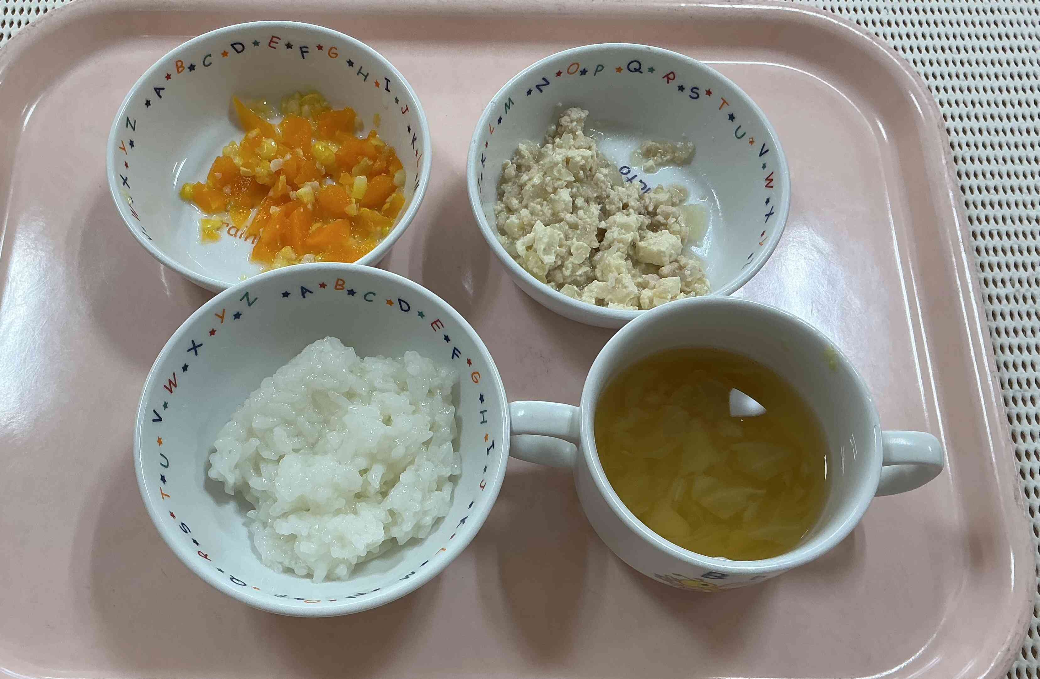 本日のメニュー（中期食）5月1日