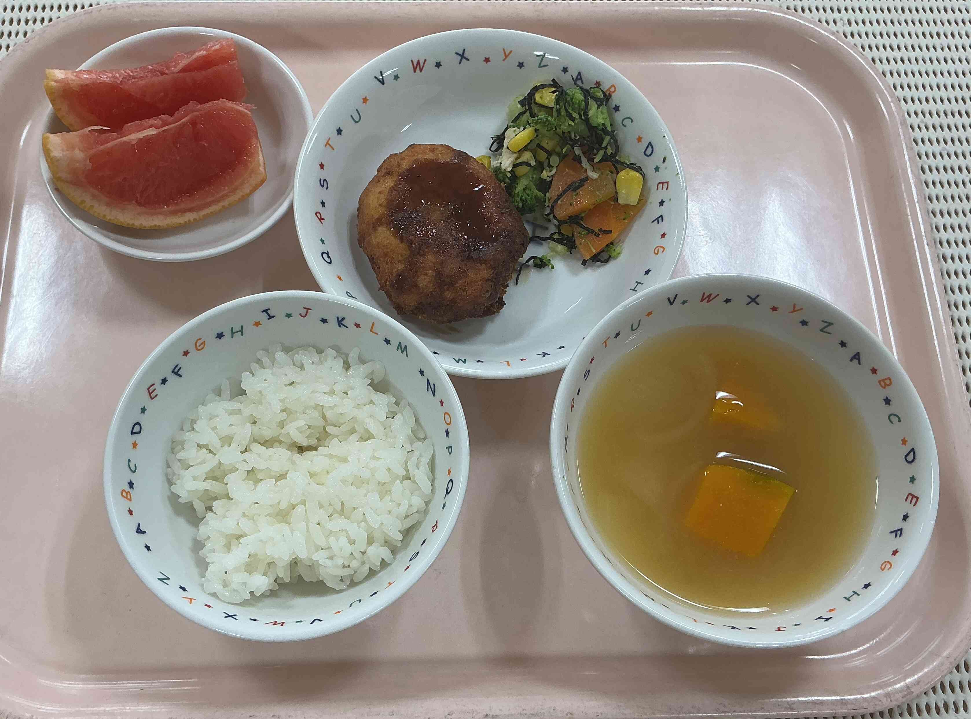 本日のメニュー（5月29日）