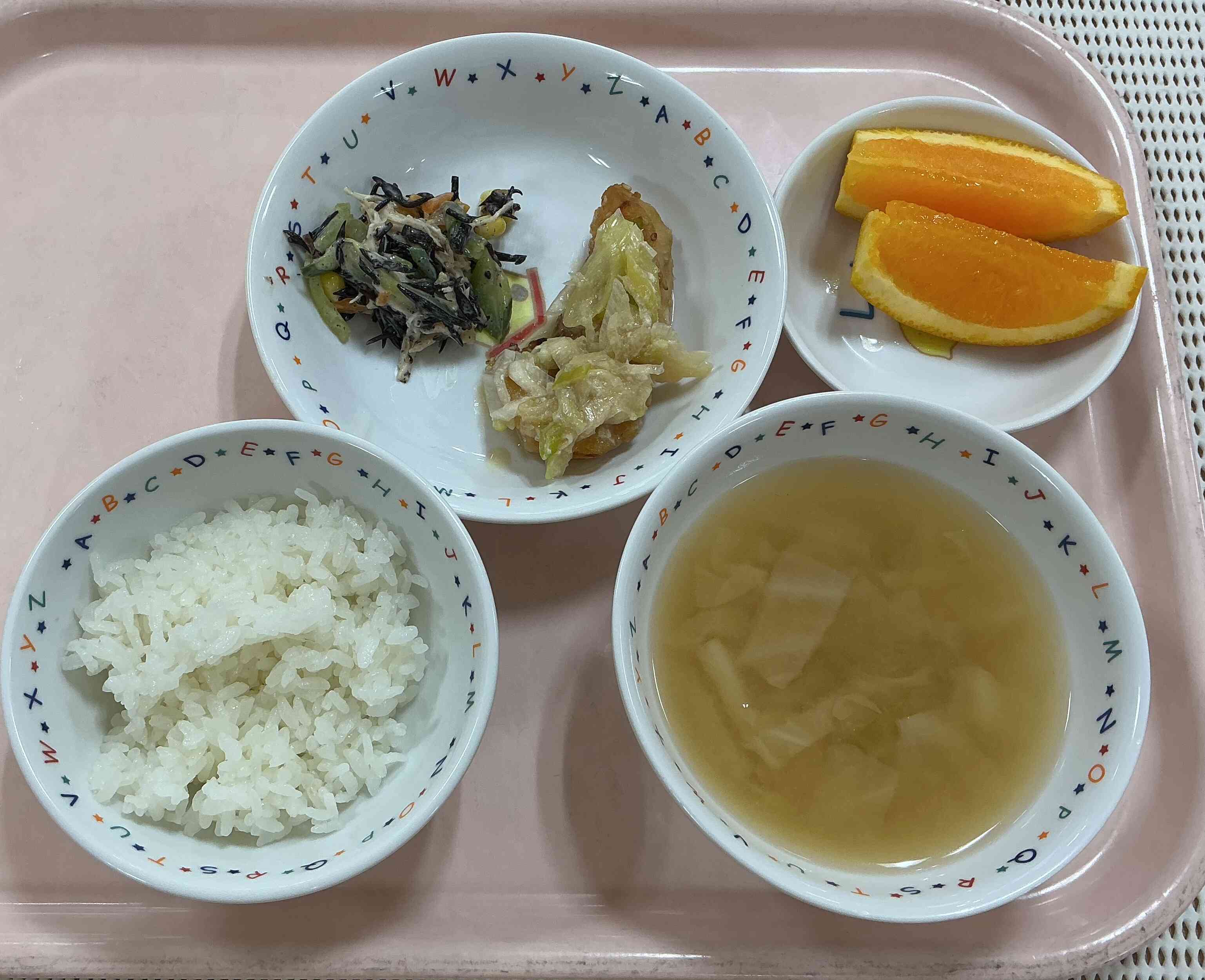 本日のメニュー（6月15日）