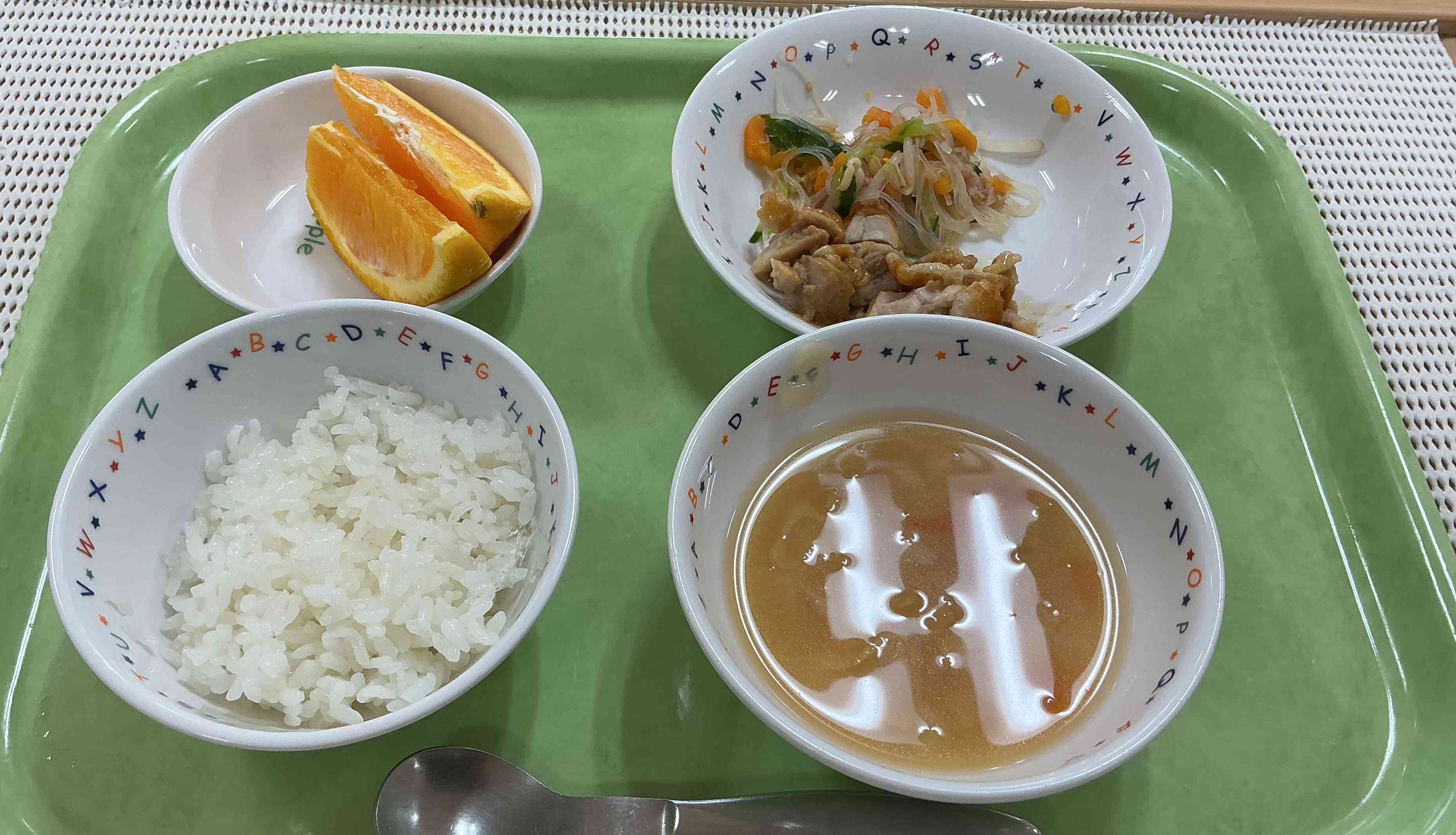 本日のメニュー（６月１６日）