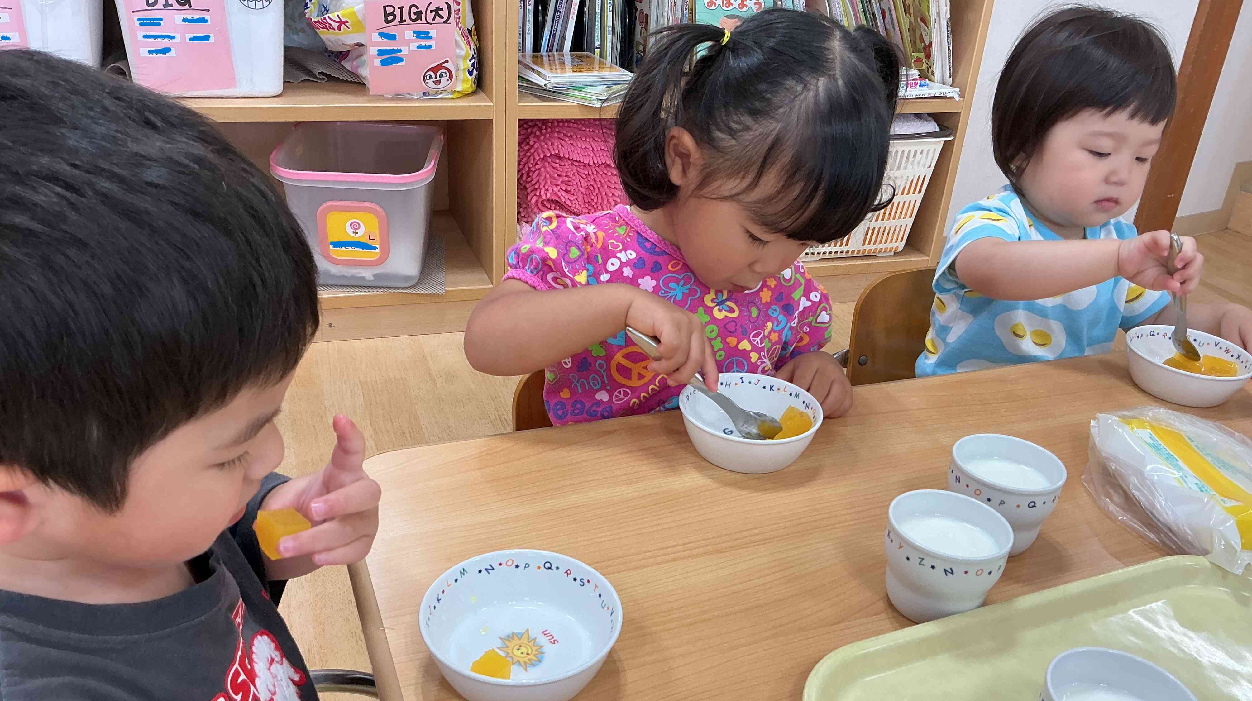 食べる意欲満々！