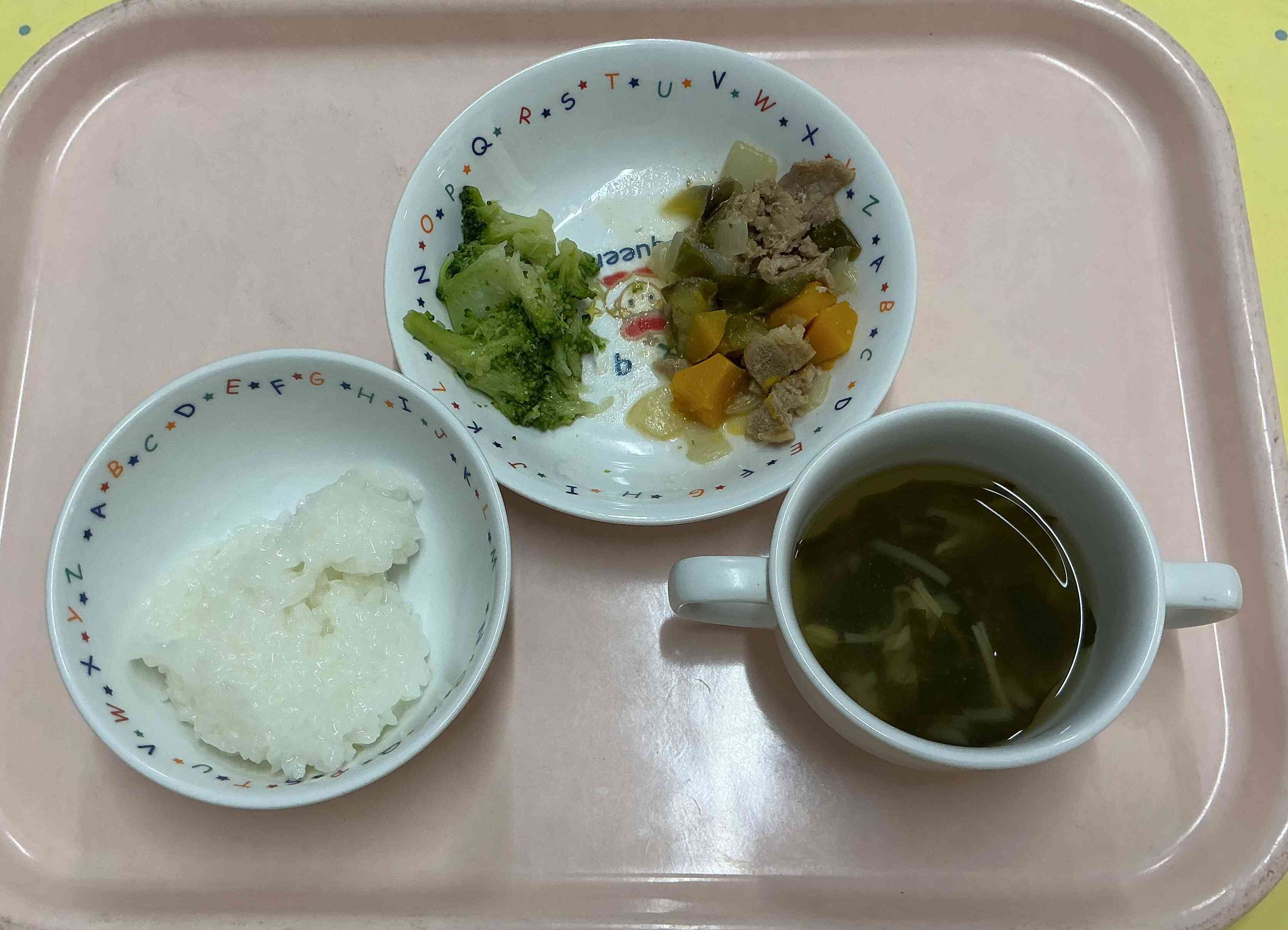本日のメニュー（後期食）７月１６日