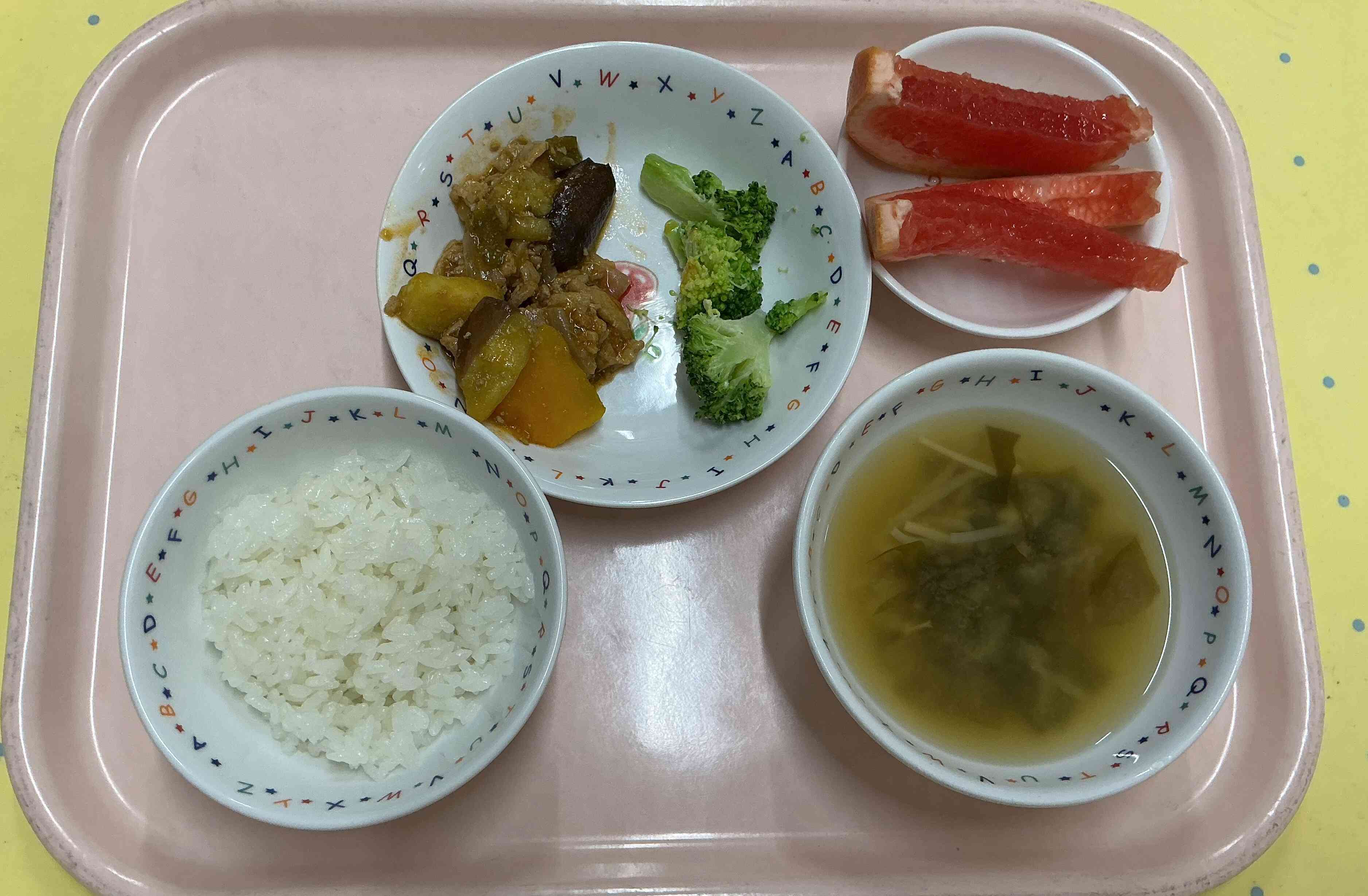 本日のメニュー（７月１６日）