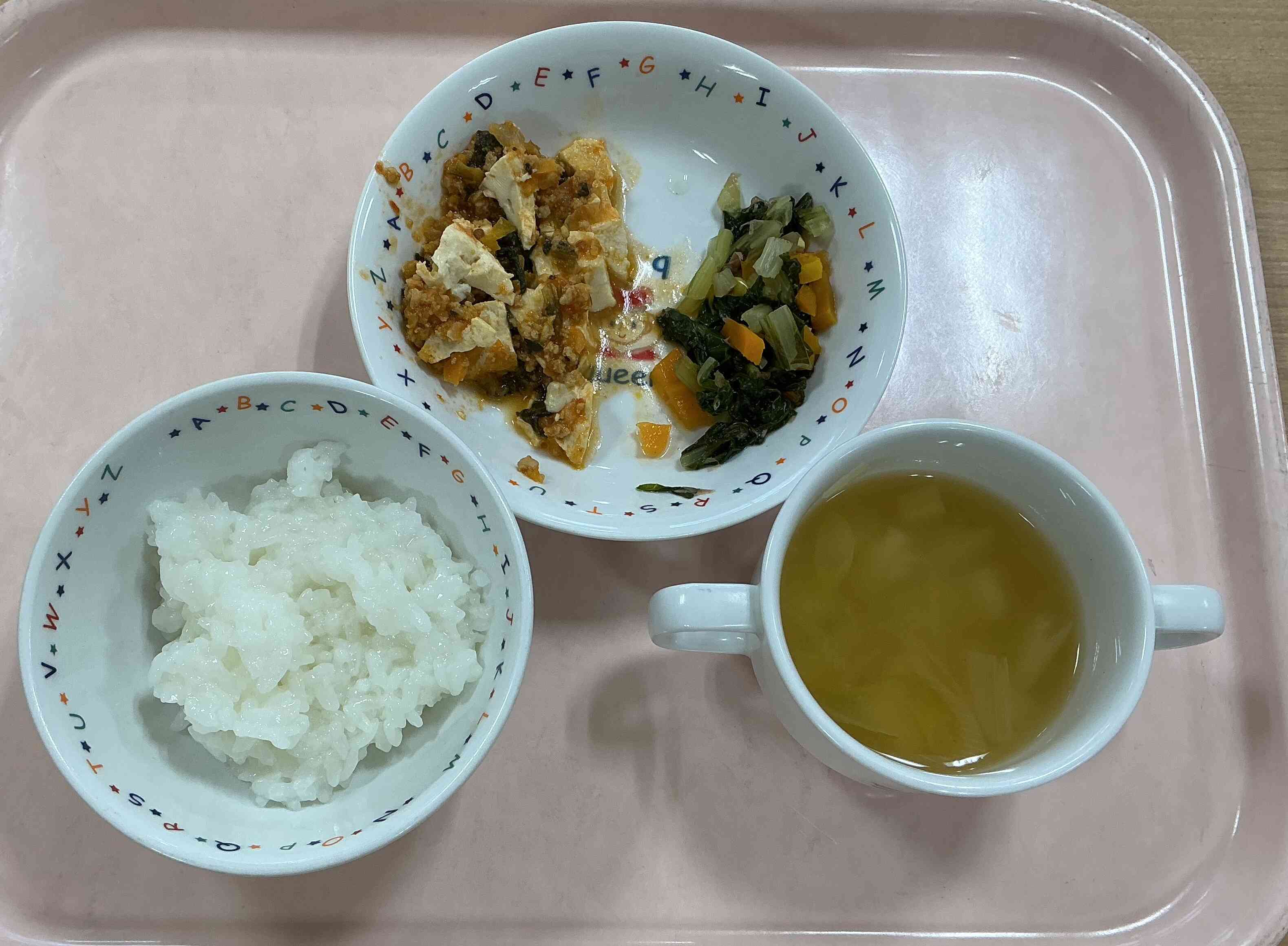 本日のメニュー（後期食）7月29日