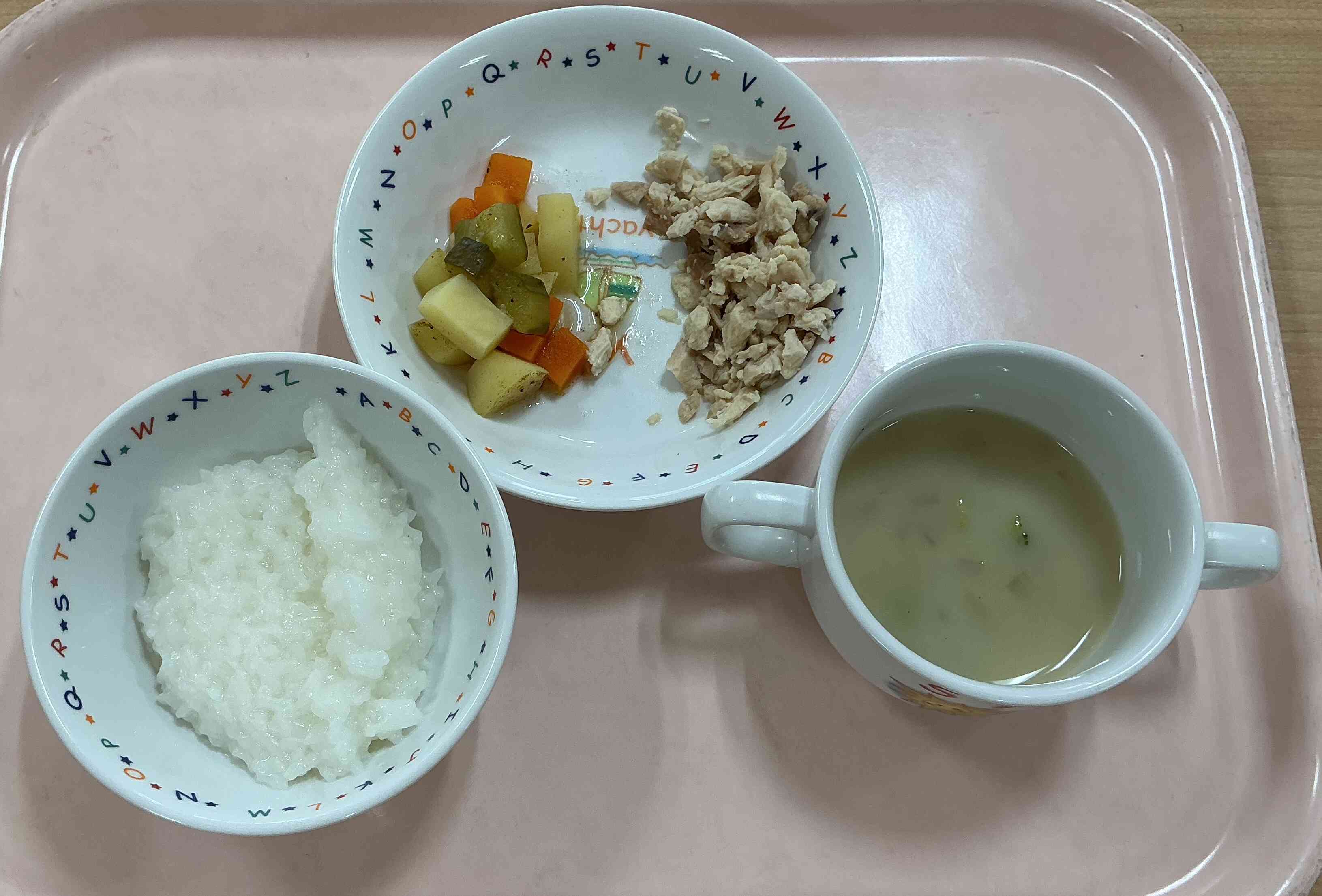 本日のメニュー（後期食）７月１４日