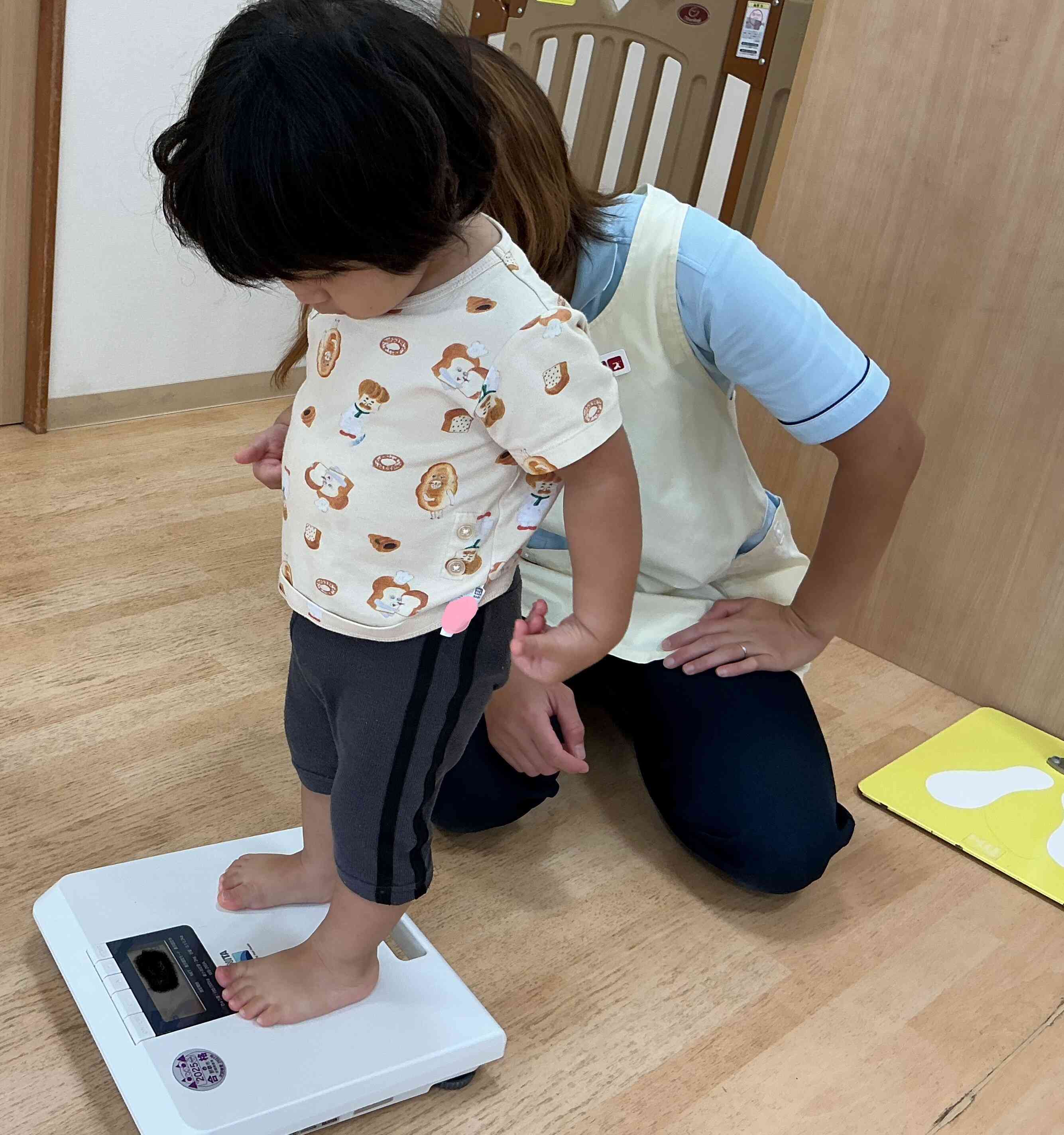 先生と一緒に表示をみてます!