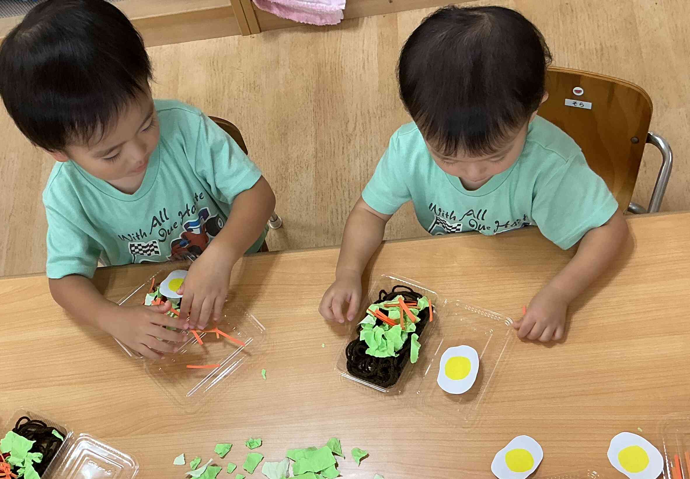 夏祭りの準備