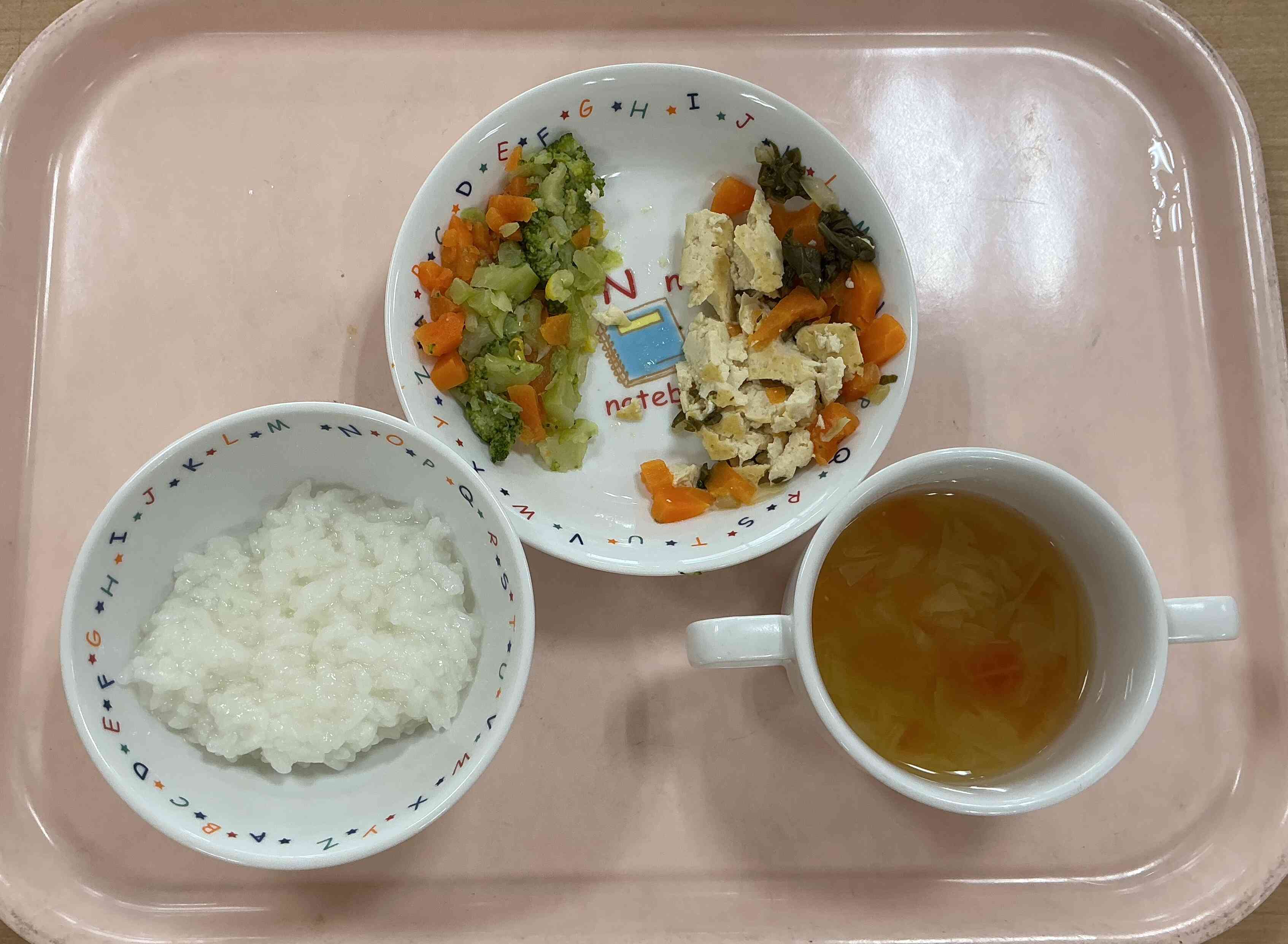 本日のメニュー（中期食）9月8日