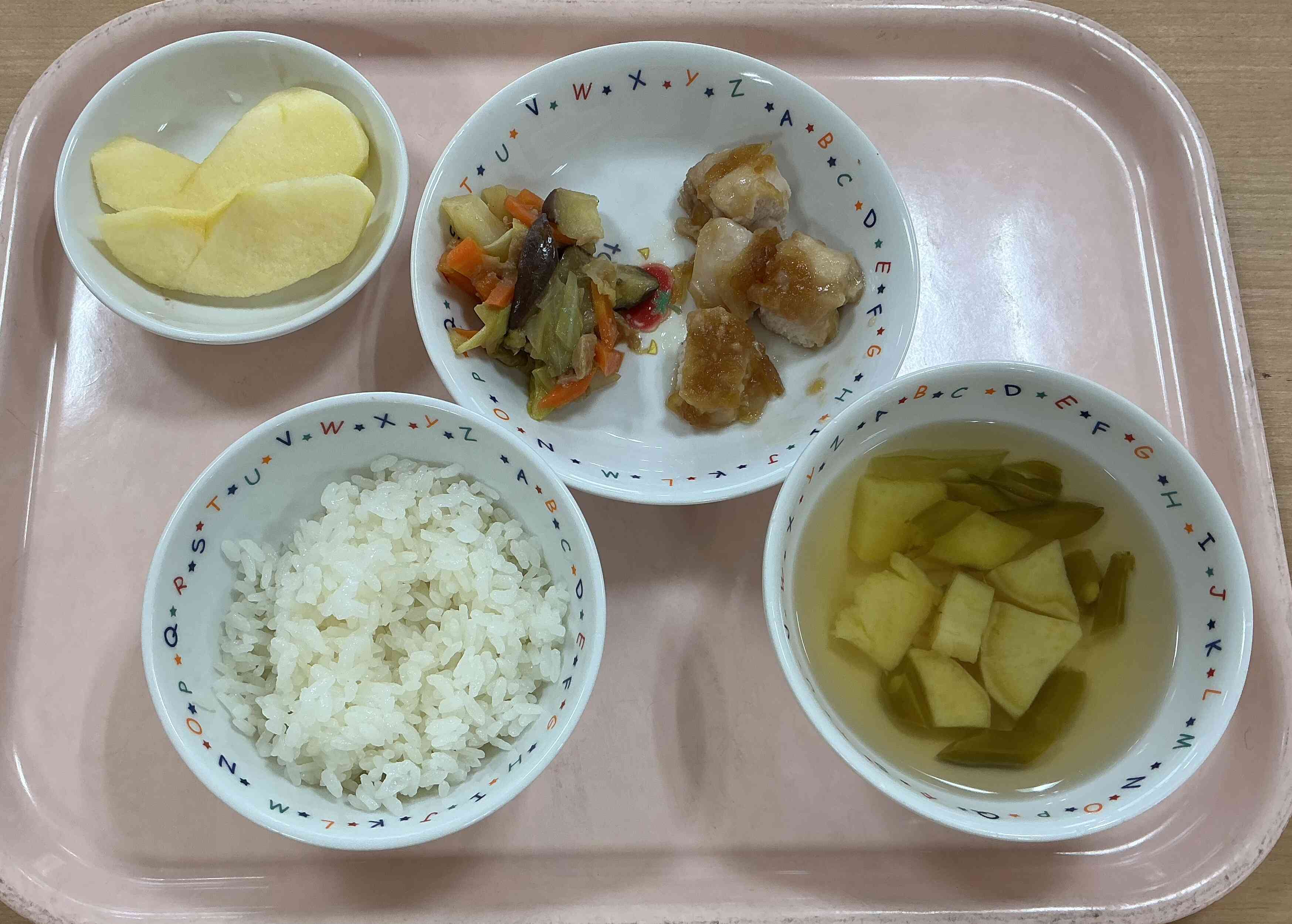 本日のメニュー（9月30日）