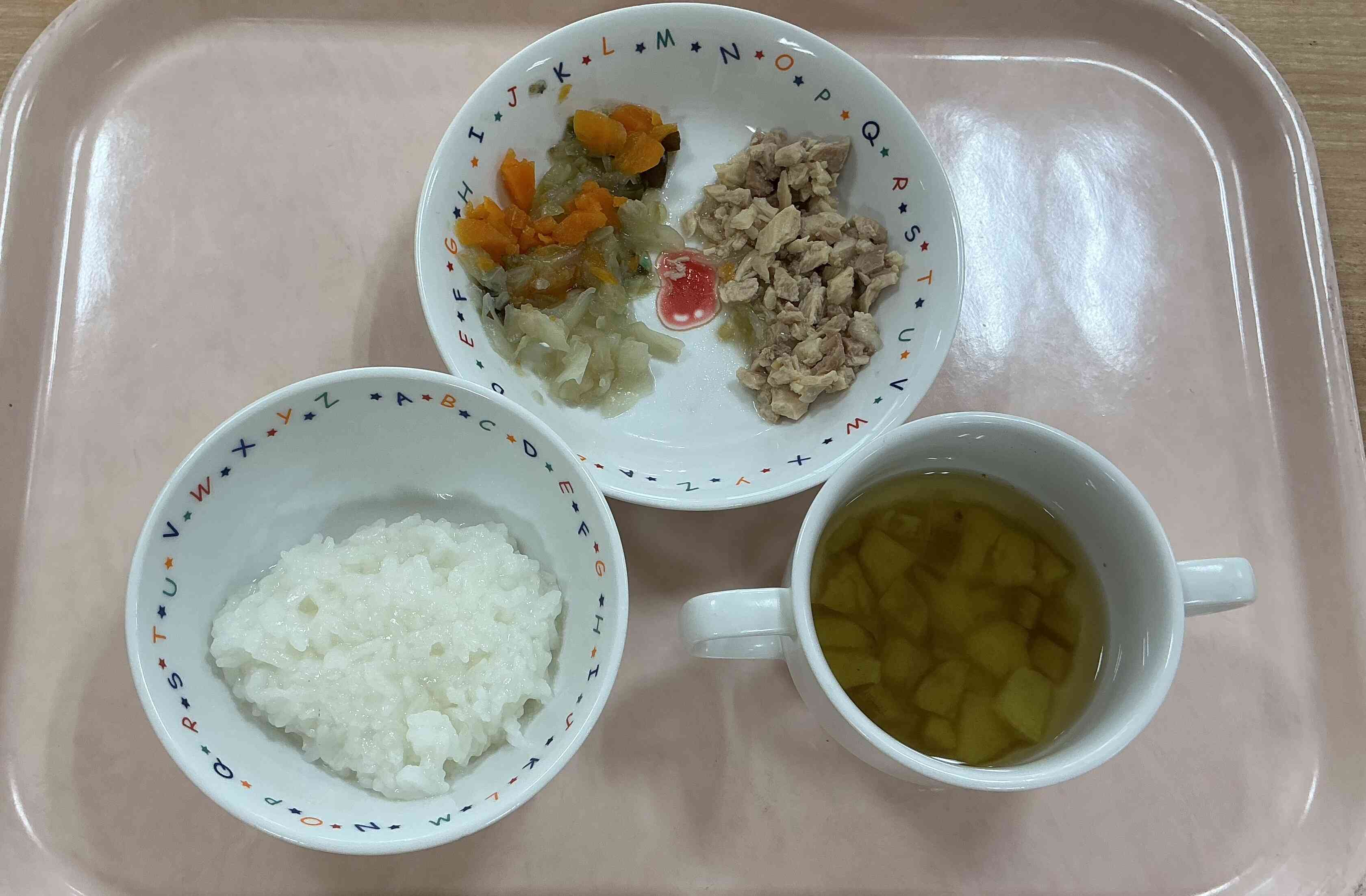本日のメニュー（中期食）9月9日