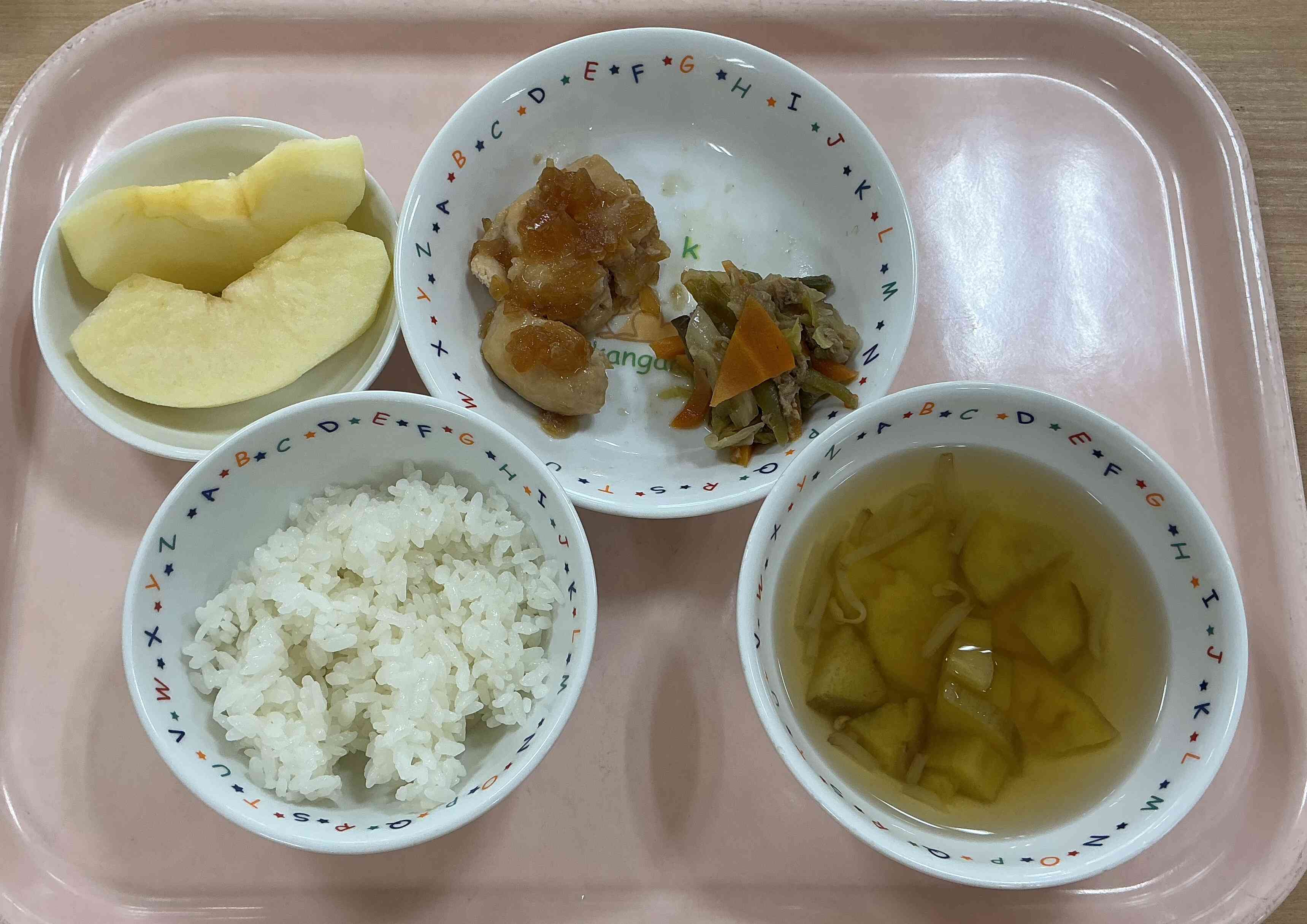 本日のメニュー（9月9日）