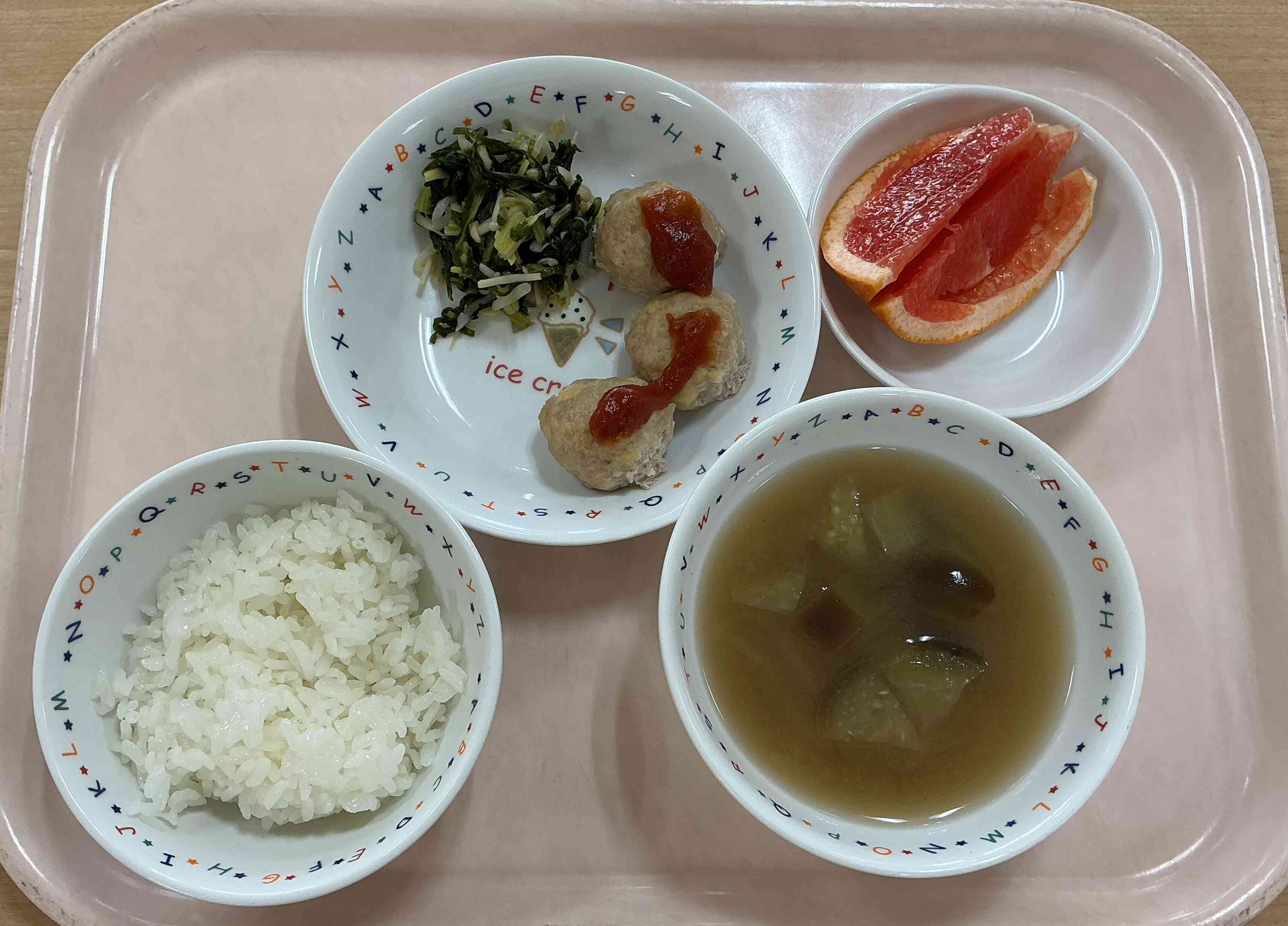 本日のメニュー（10月29日）