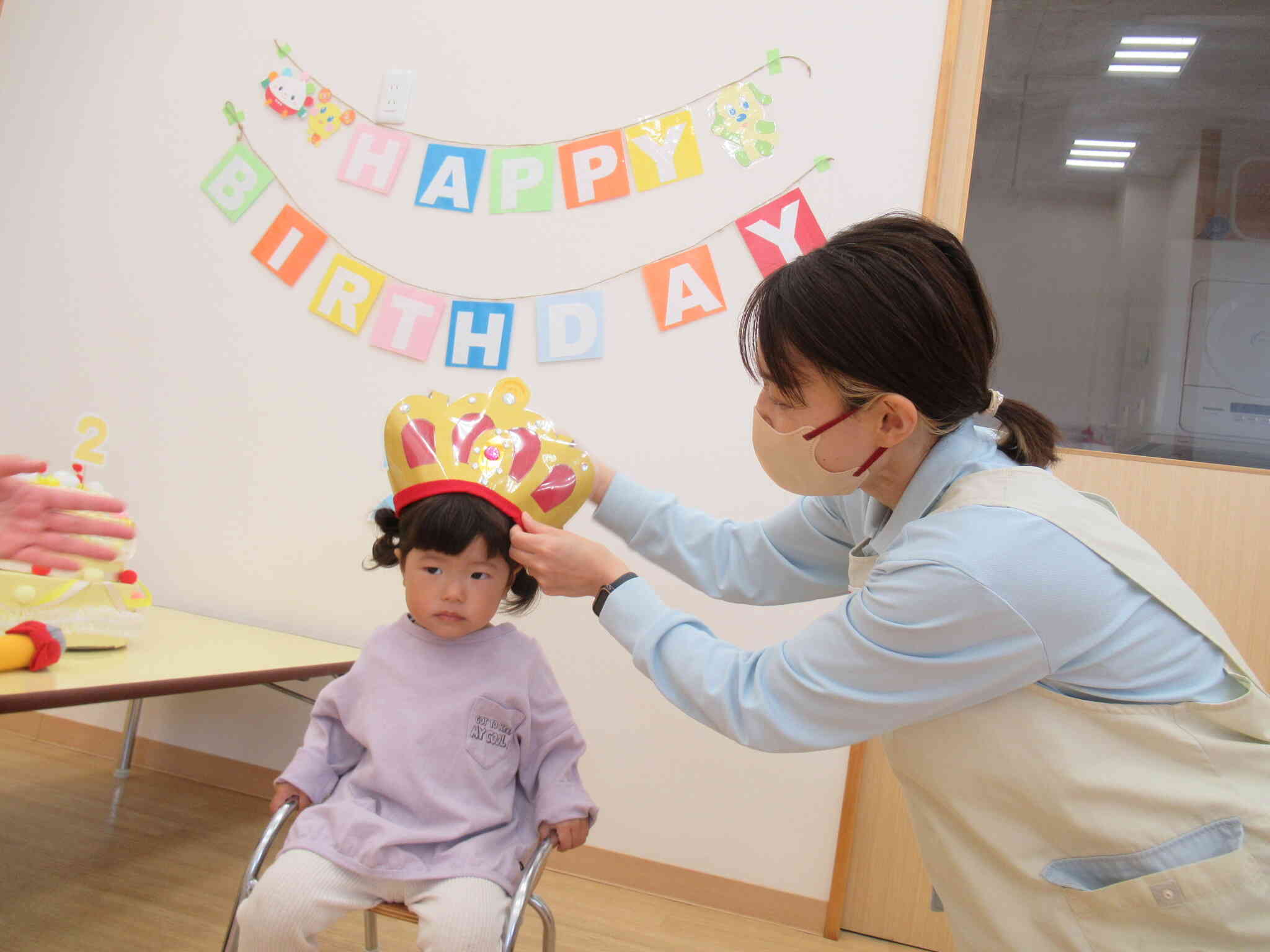 大好きな♡先生から冠です。