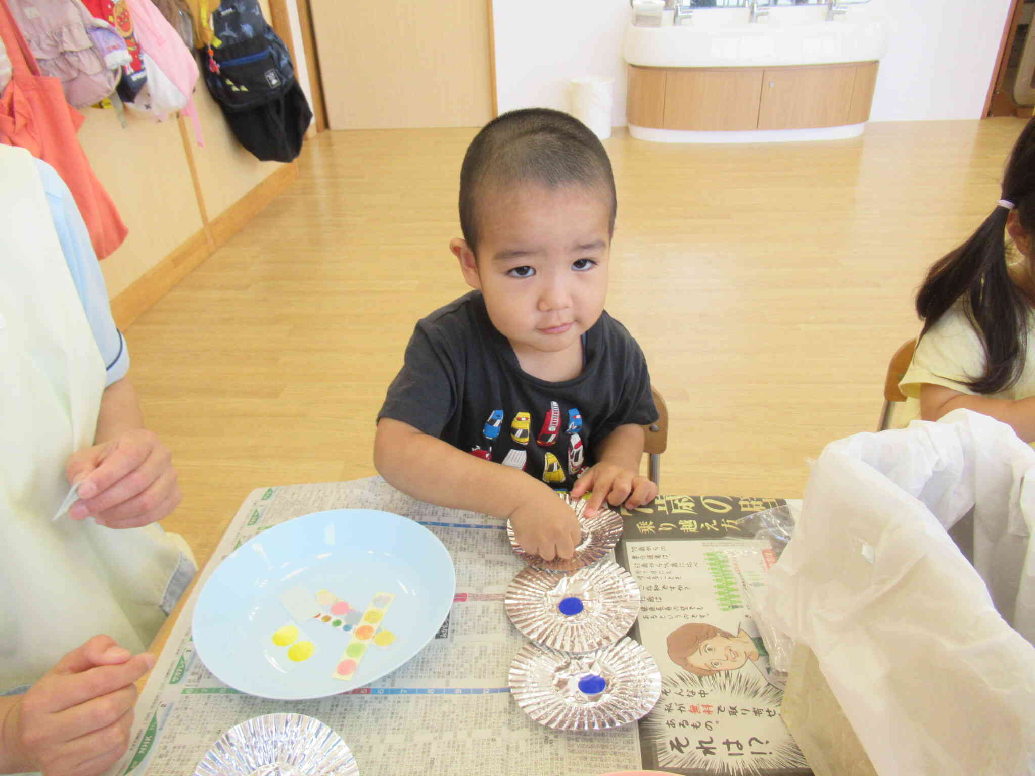ここにも先生☆安心なお顔だね。