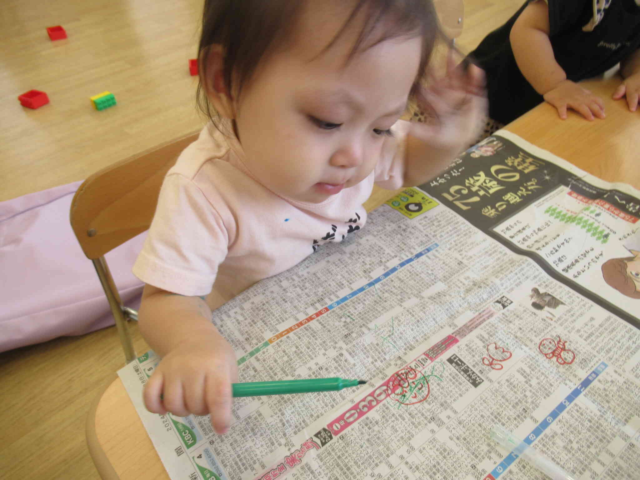 積極的‼な子には見守って
