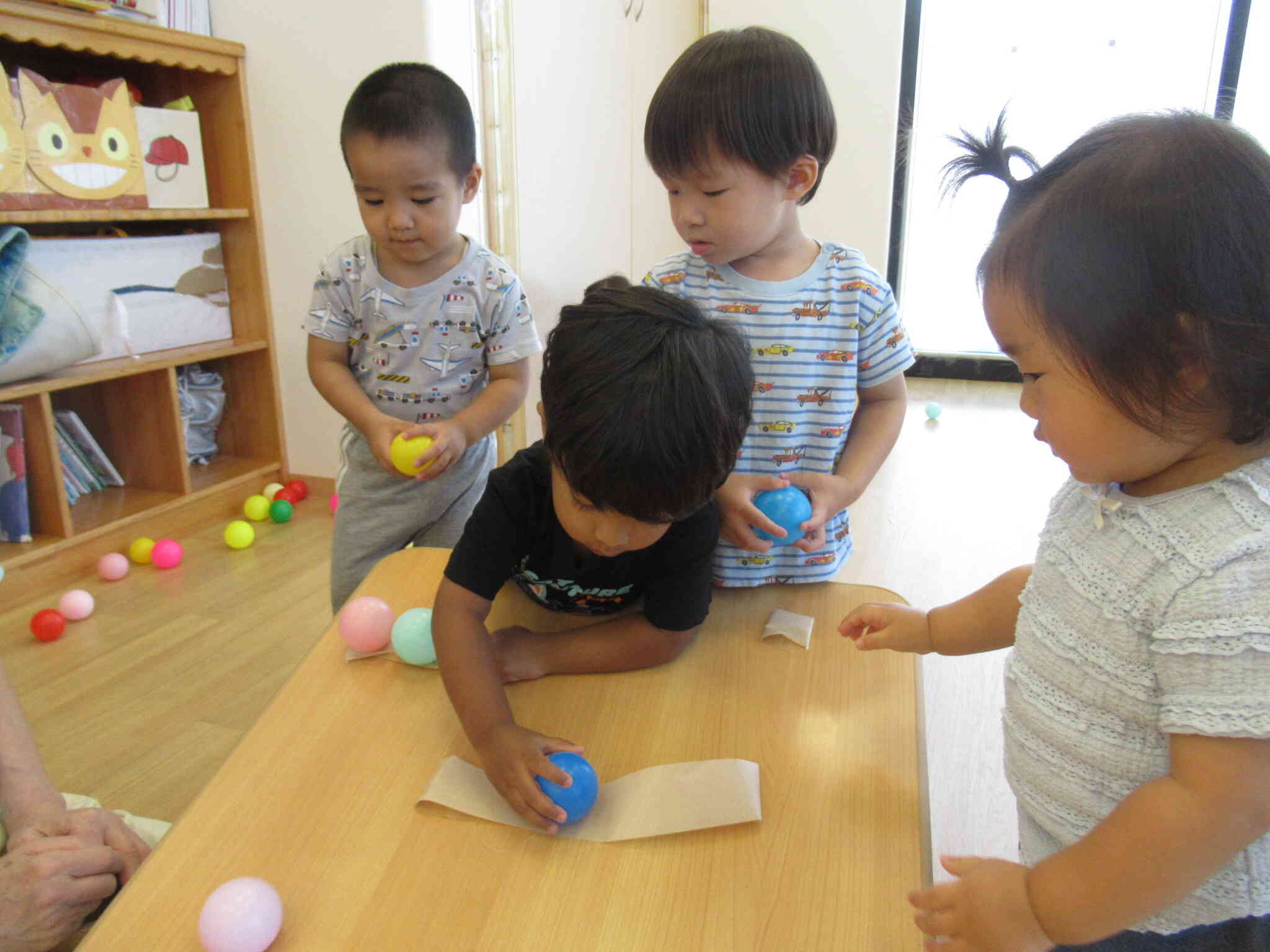 作成中☆ビー玉ころころ…たのしいね