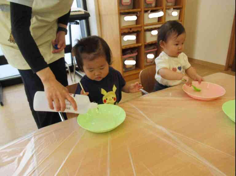 １歳児あひるさんも参加☆