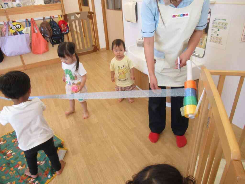 お友達と…