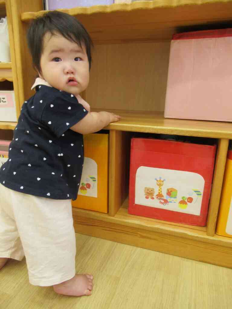 新入園児です。堂々としてるでしょ( *´艸｀)