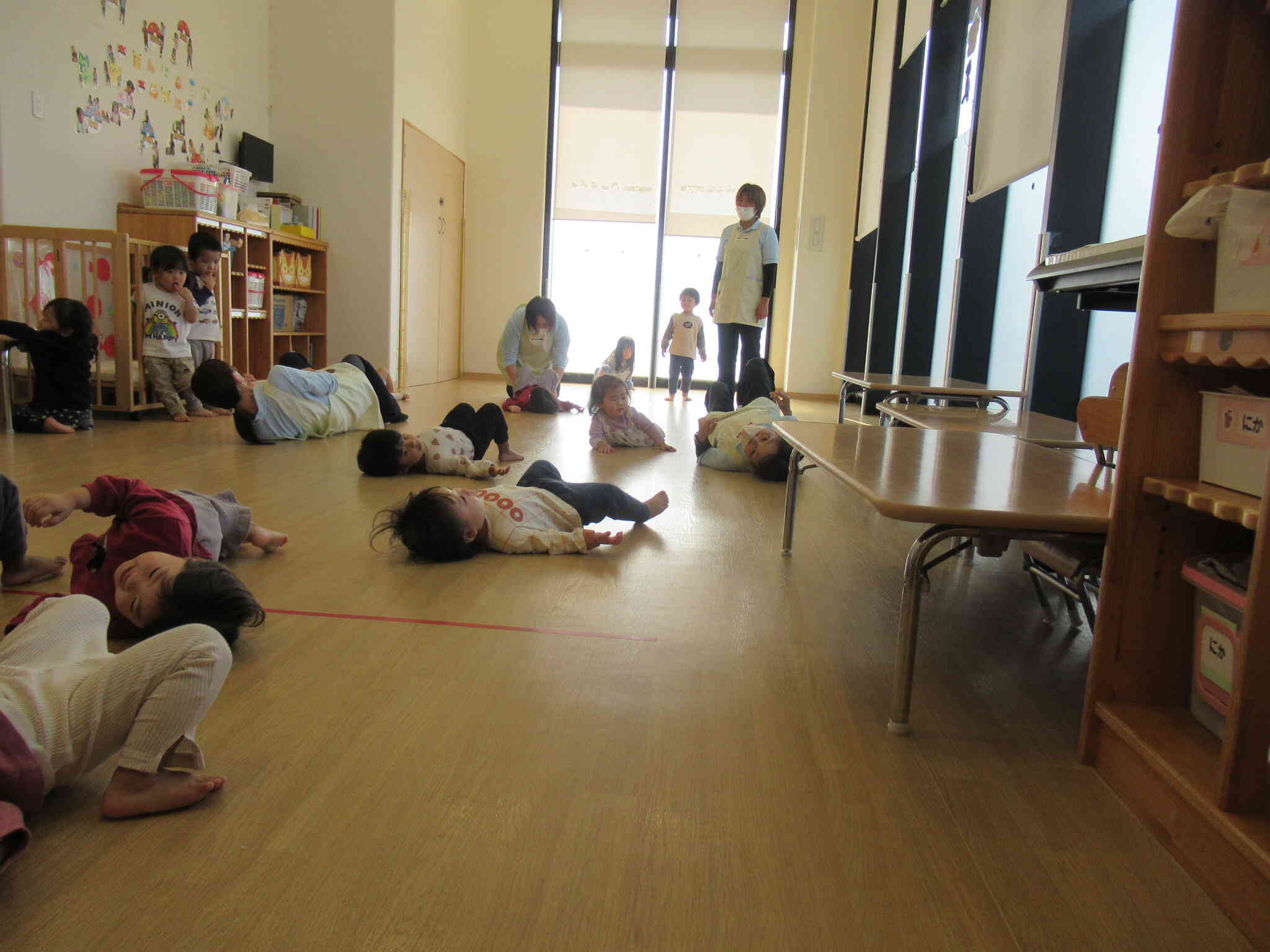 みんなでごろーーん(笑)