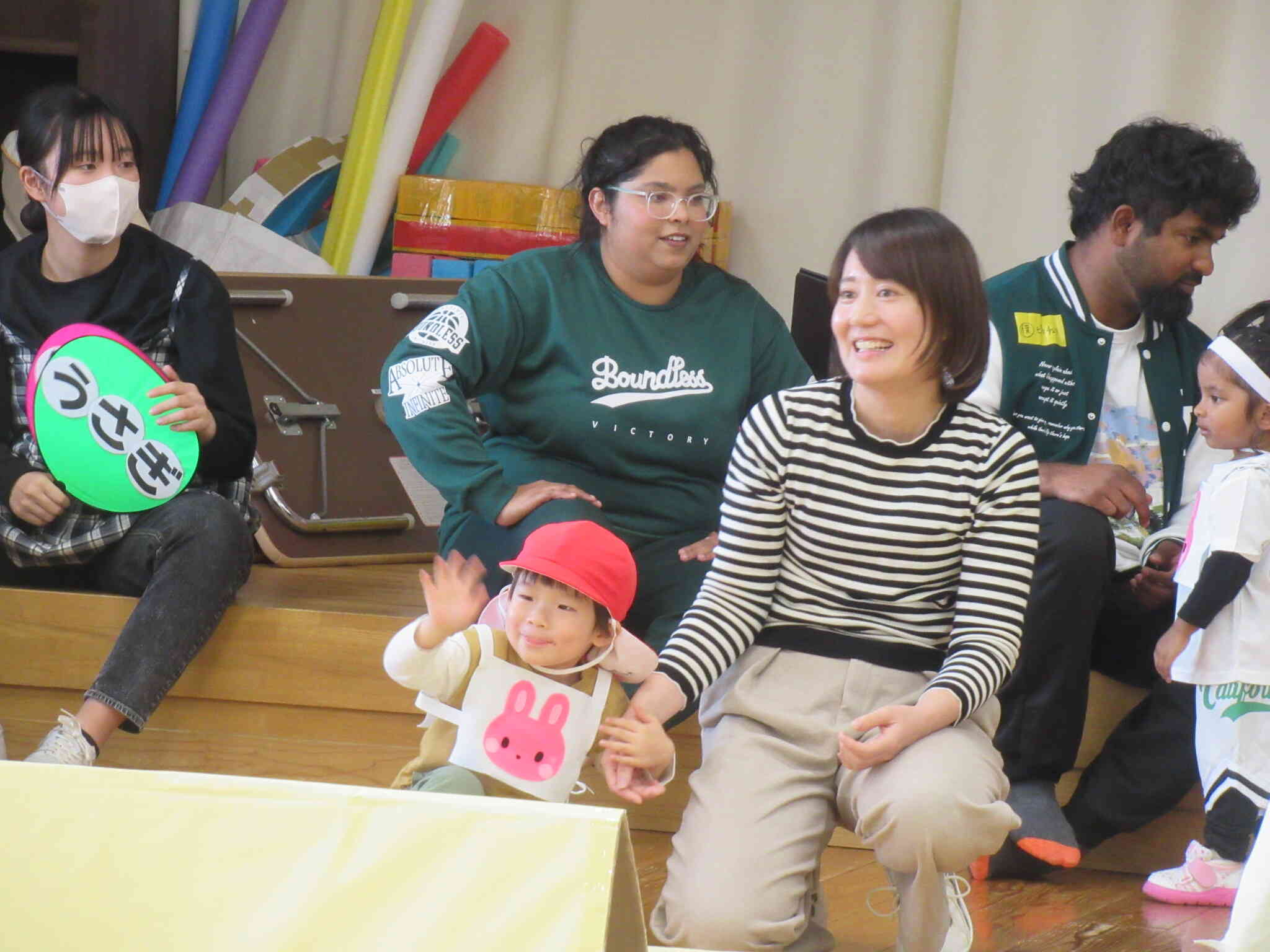 親子競技☆大切な時間