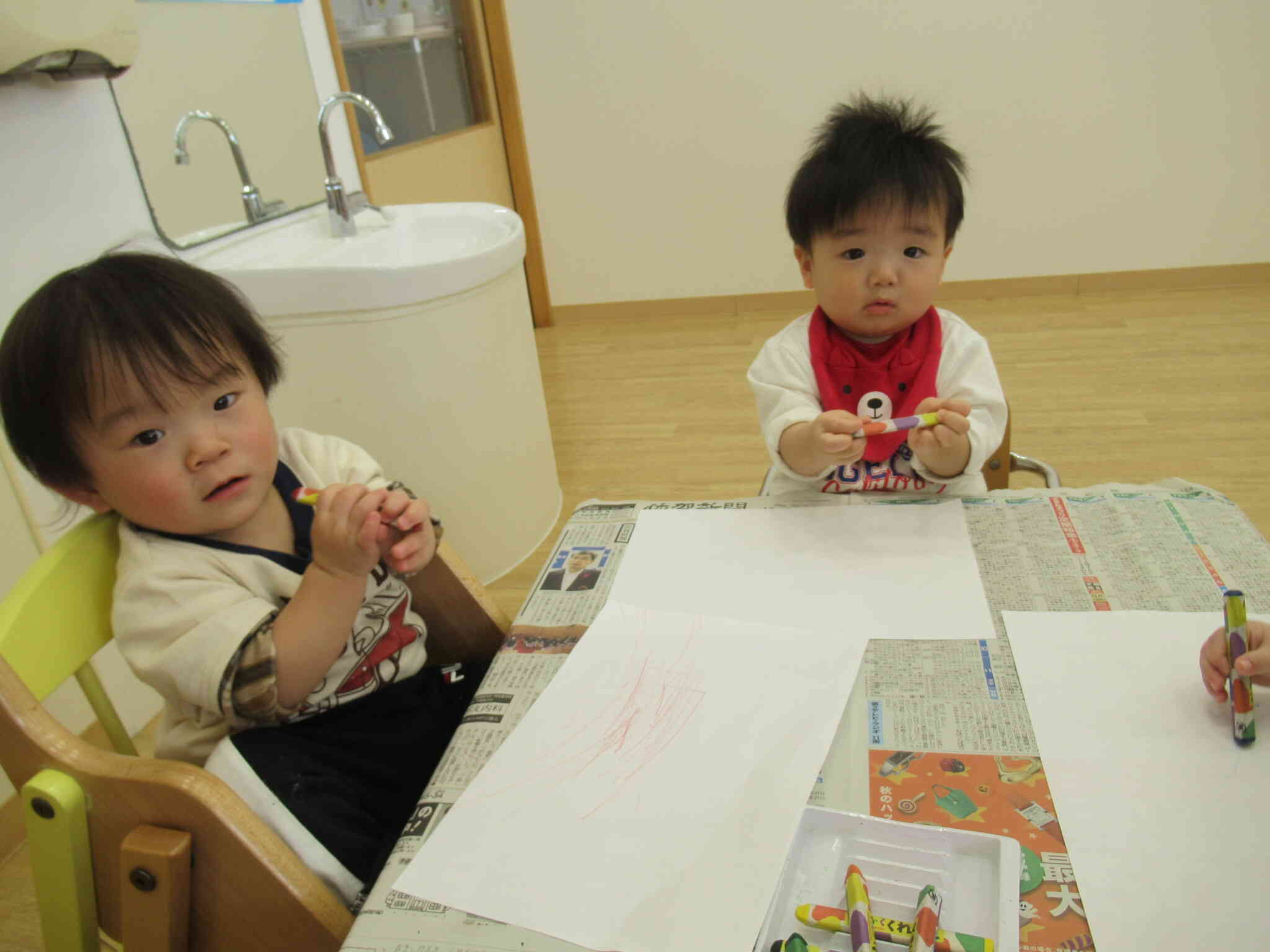 ひよこさん☆お座り上手